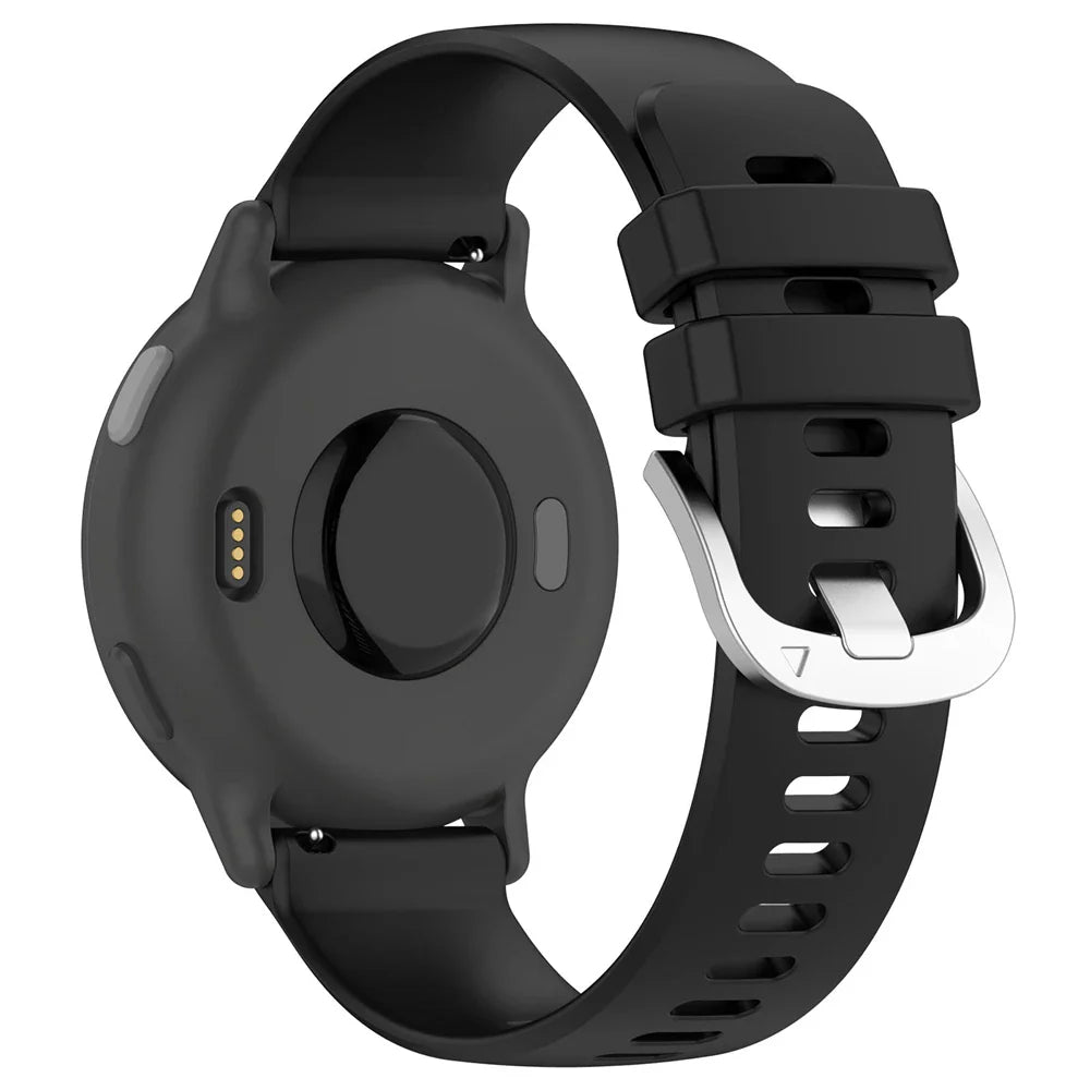 Bracelet silicone 'Classic' Coros Apex 4 - 42mm (noir)