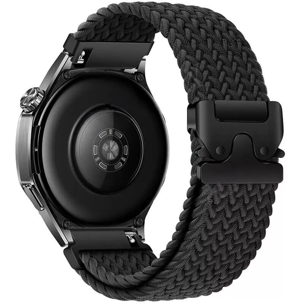 OnePlus Watch 3 - 43mm Braided Strap with P-Buckle (Black)