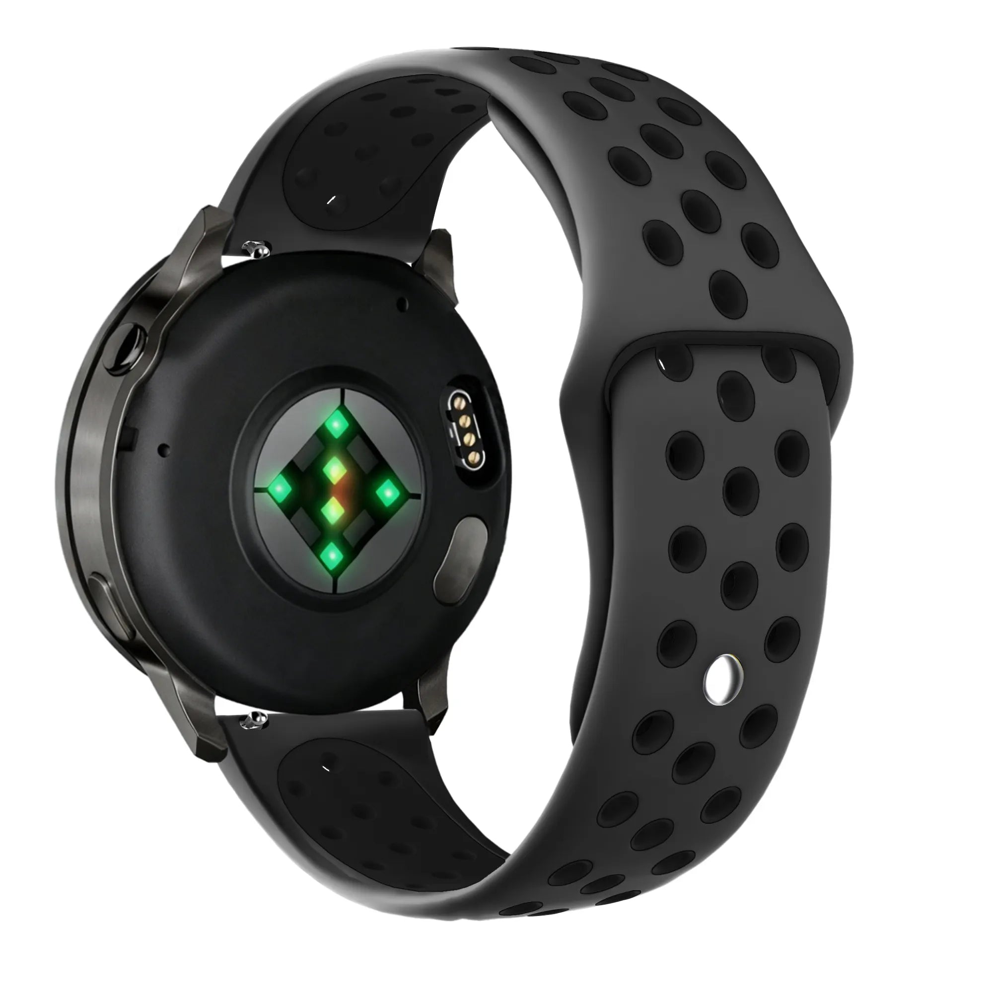 Bandz Bracelet sport 'Deluxe' Garmin Venu 3 (gris foncé/noir)