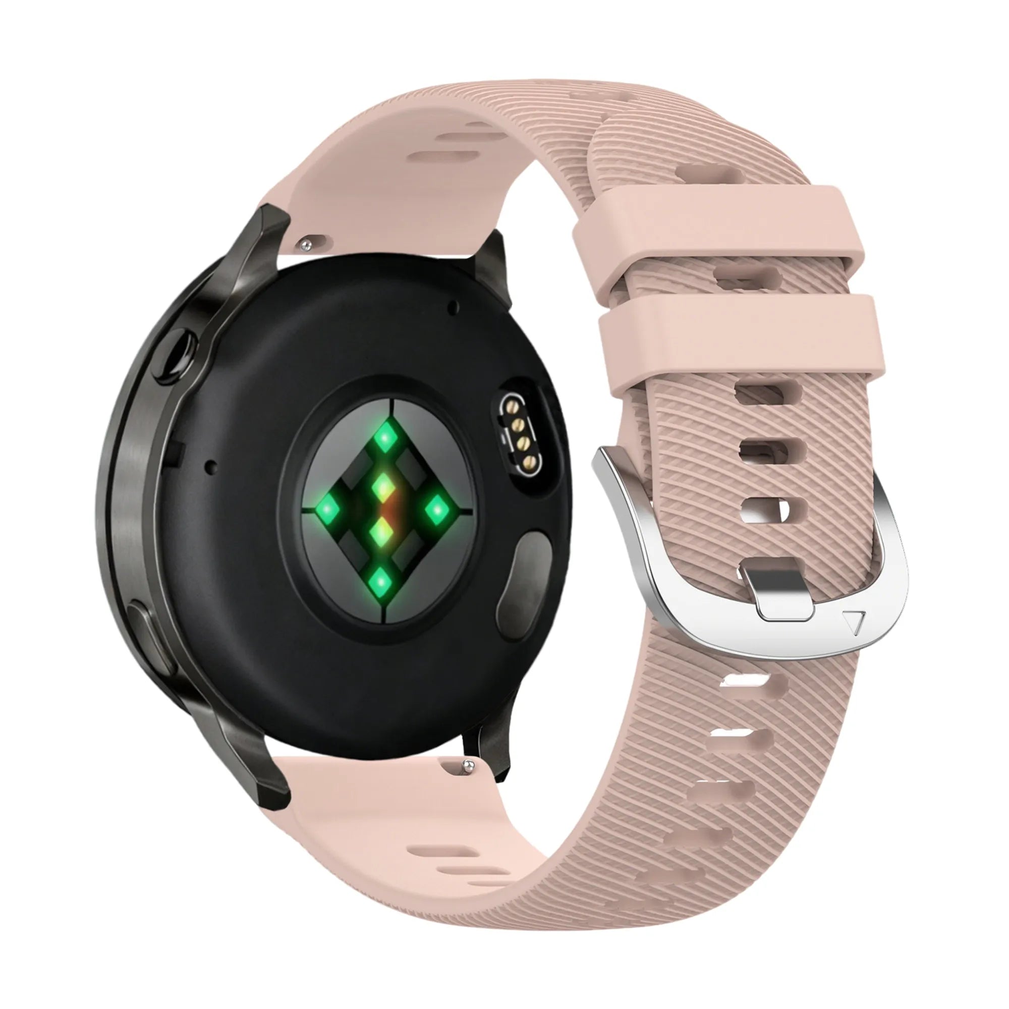 Bandz Bracelet silicone 'Deluxe' Garmin Venu 4 - 41mm (rose clair)