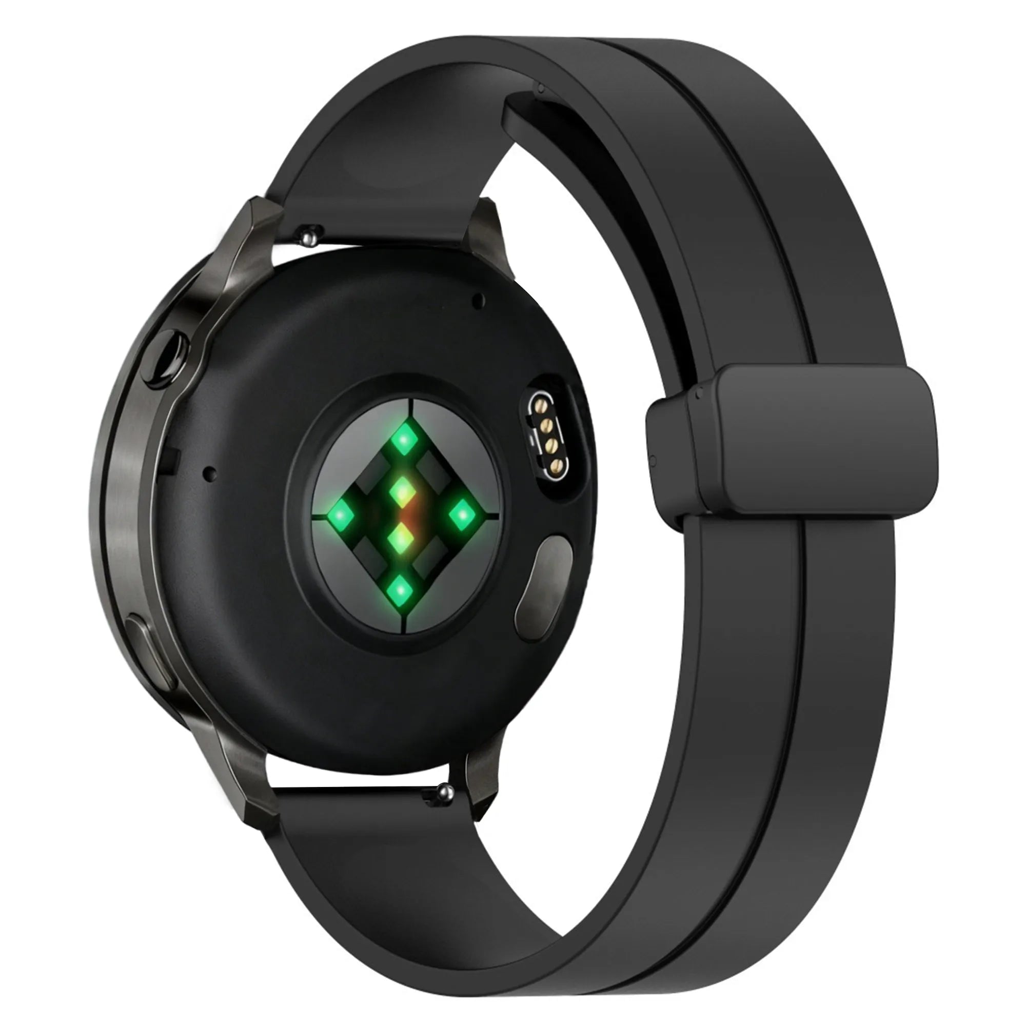 Bandz Bracelet silicone avec boucle en D Garmin Venu SQ 2 (noir)