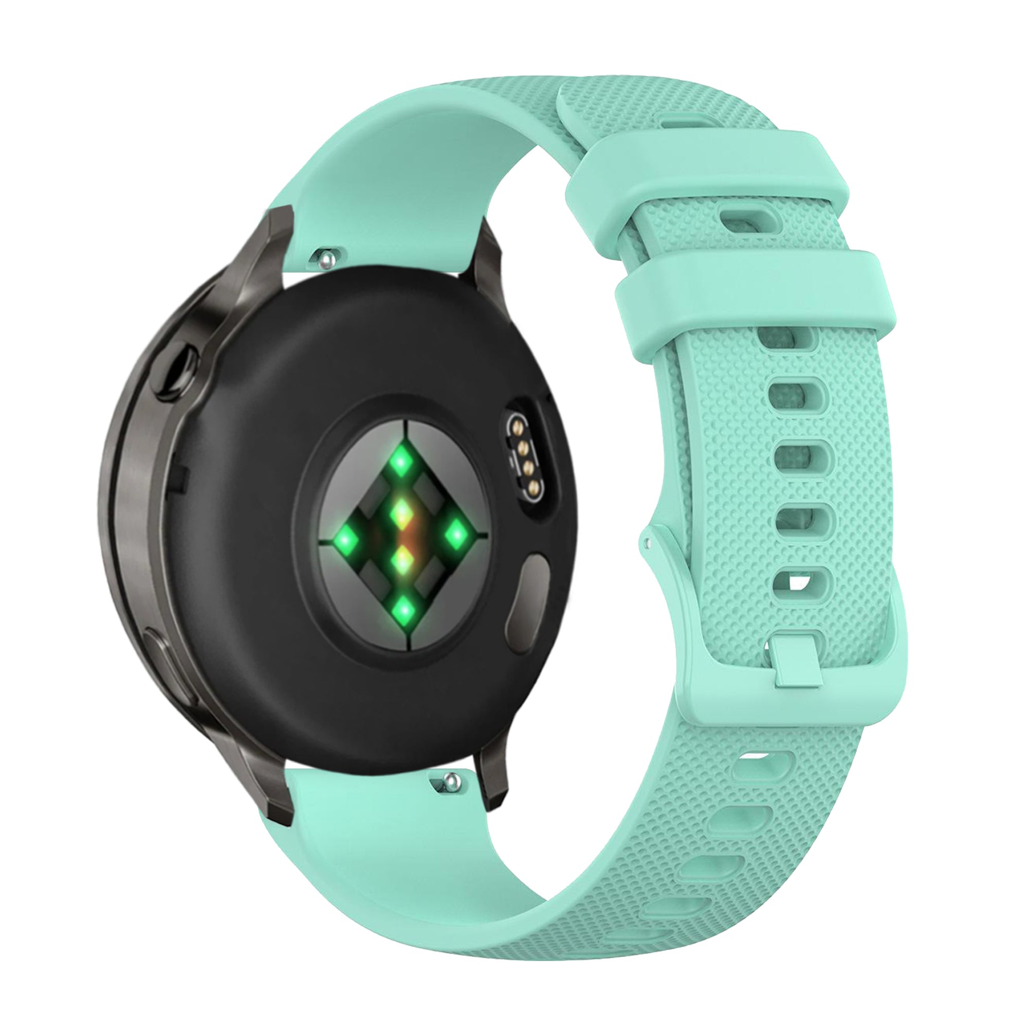 Bandz Bracelet silicone 'Premium' Garmin Vivomove Luxe (turquoise)