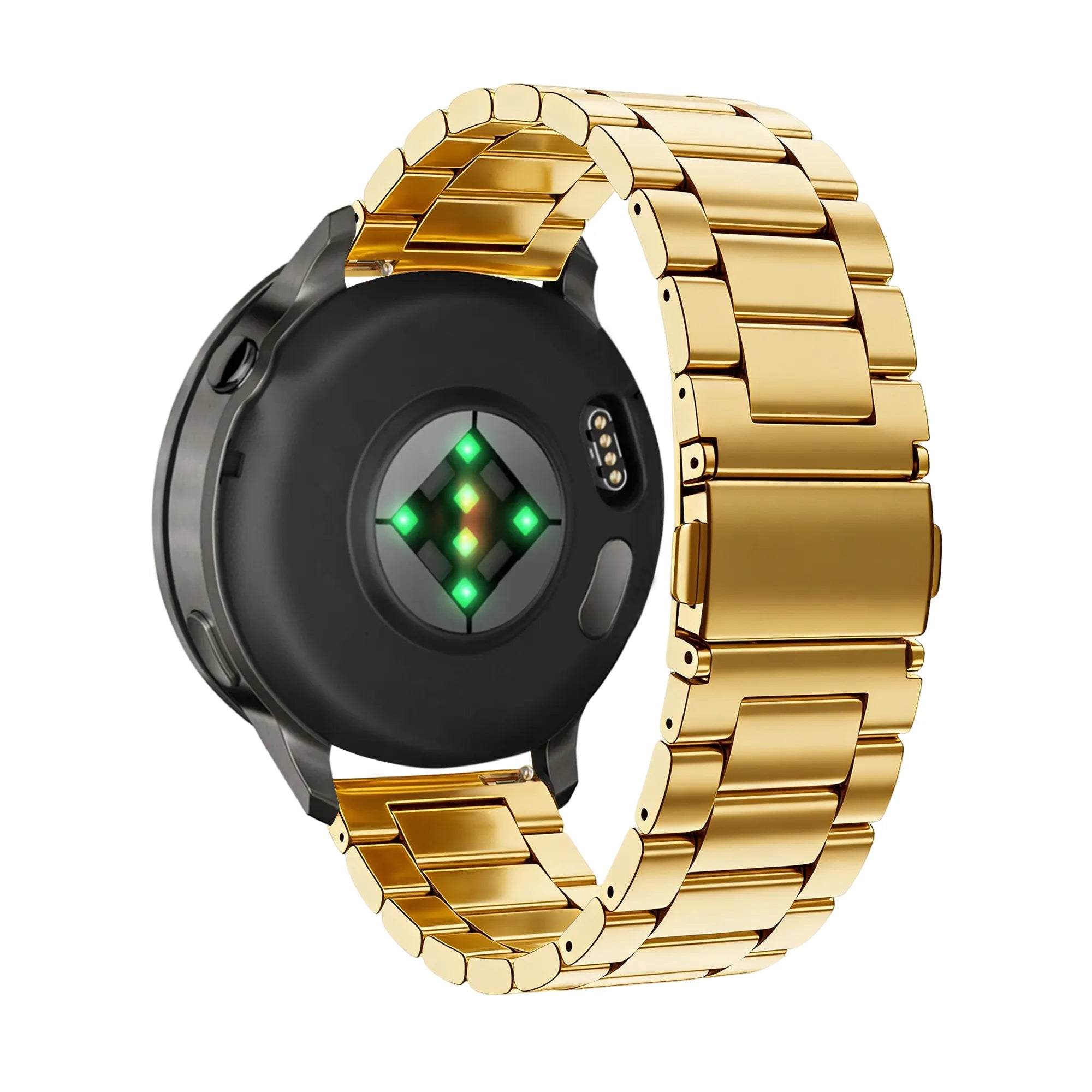 Bandz Garmin Venu SQ Steel Strap 'Classic' (Gold)