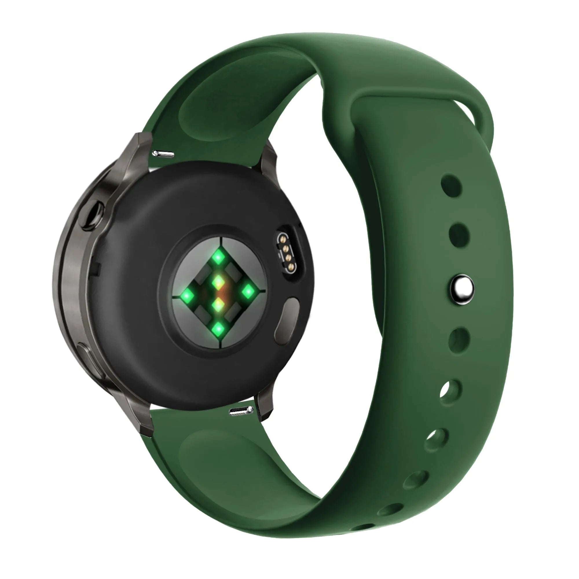 Bandz Garmin Forerunner 265s Sport Strap 'Deluxe' (Army Green)