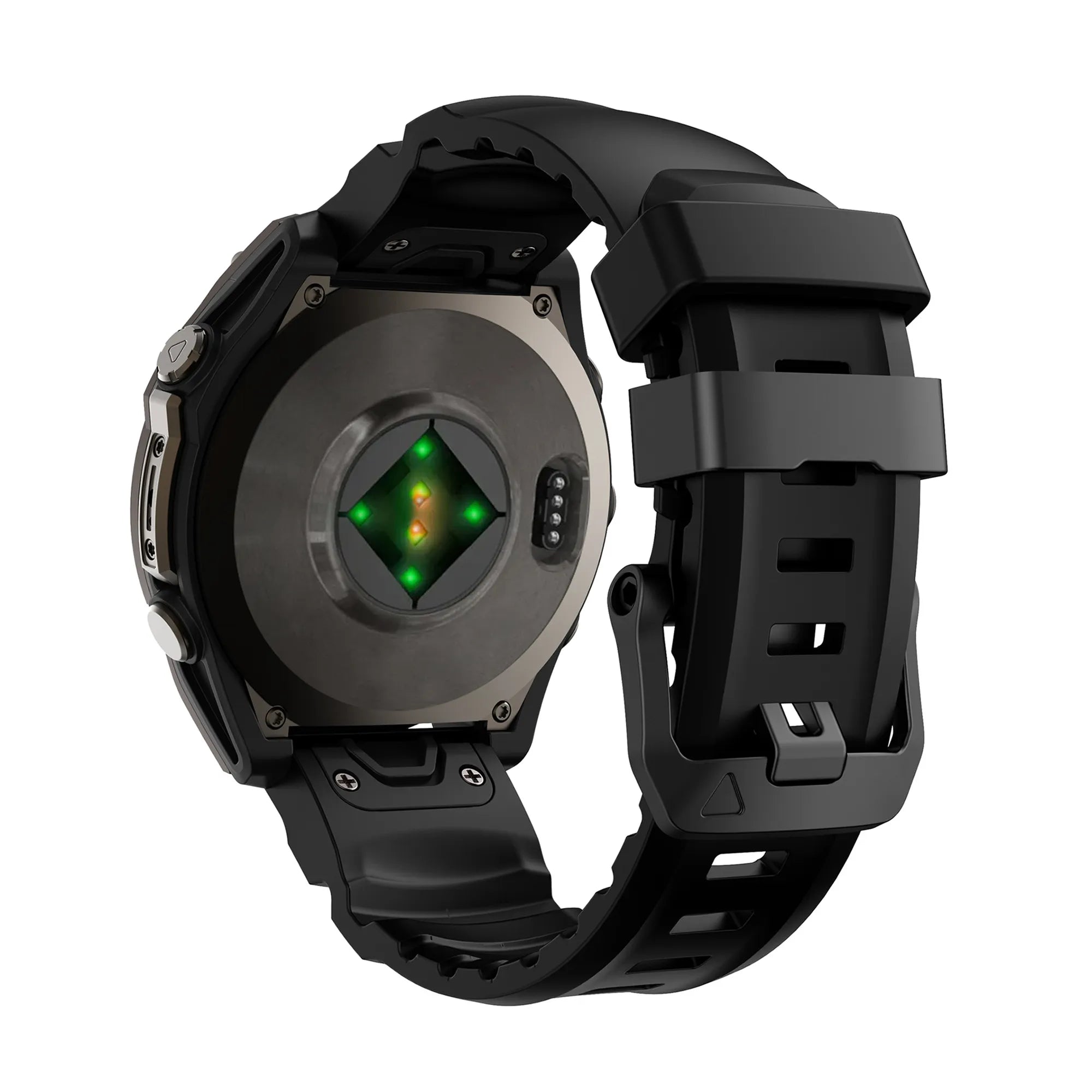 Bracelet silicone 'Trail' Garmin D2 Mach 2 - 51mm (noir)