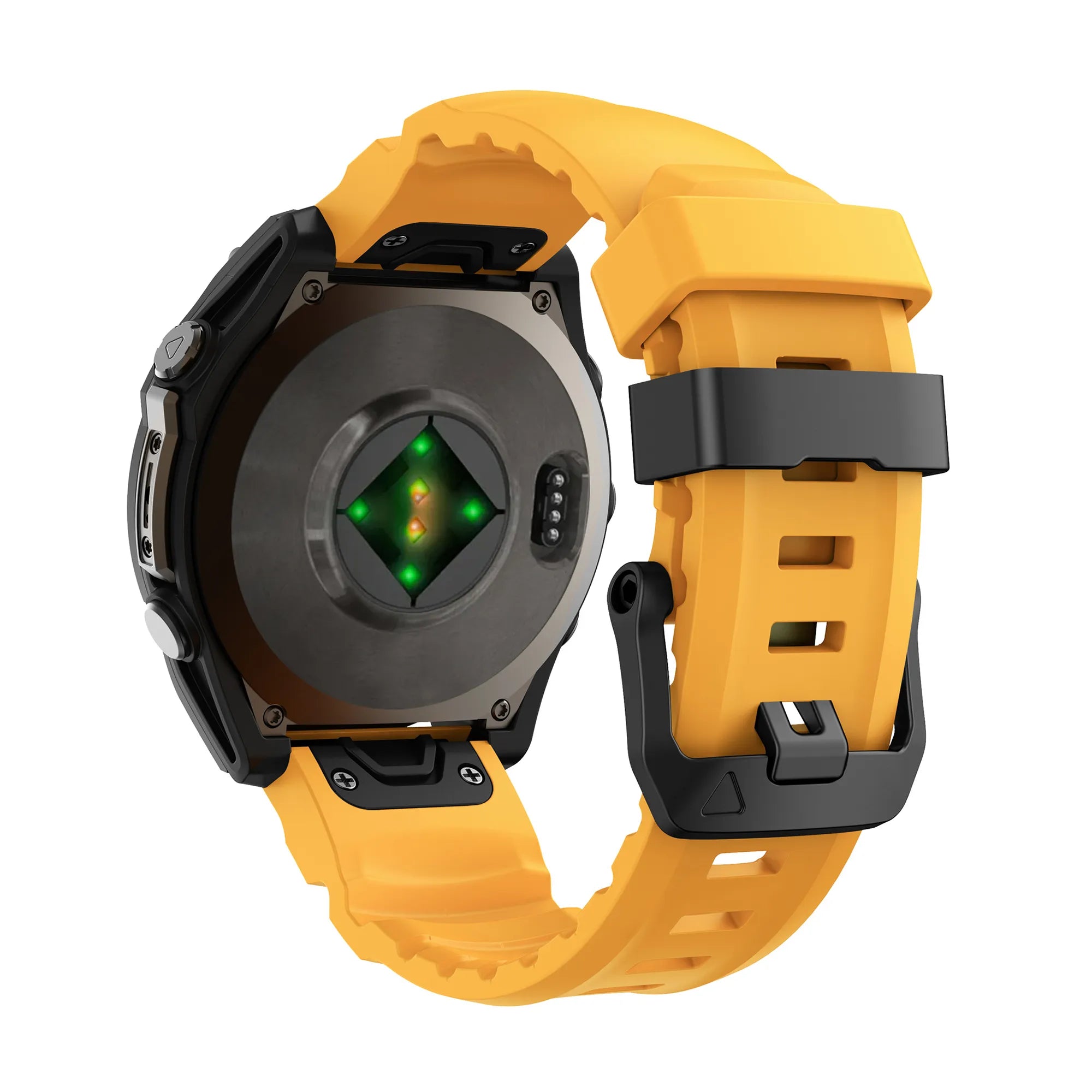 Garmin Instinct E - 45mm Trail Silicone Strap (Light Orange)