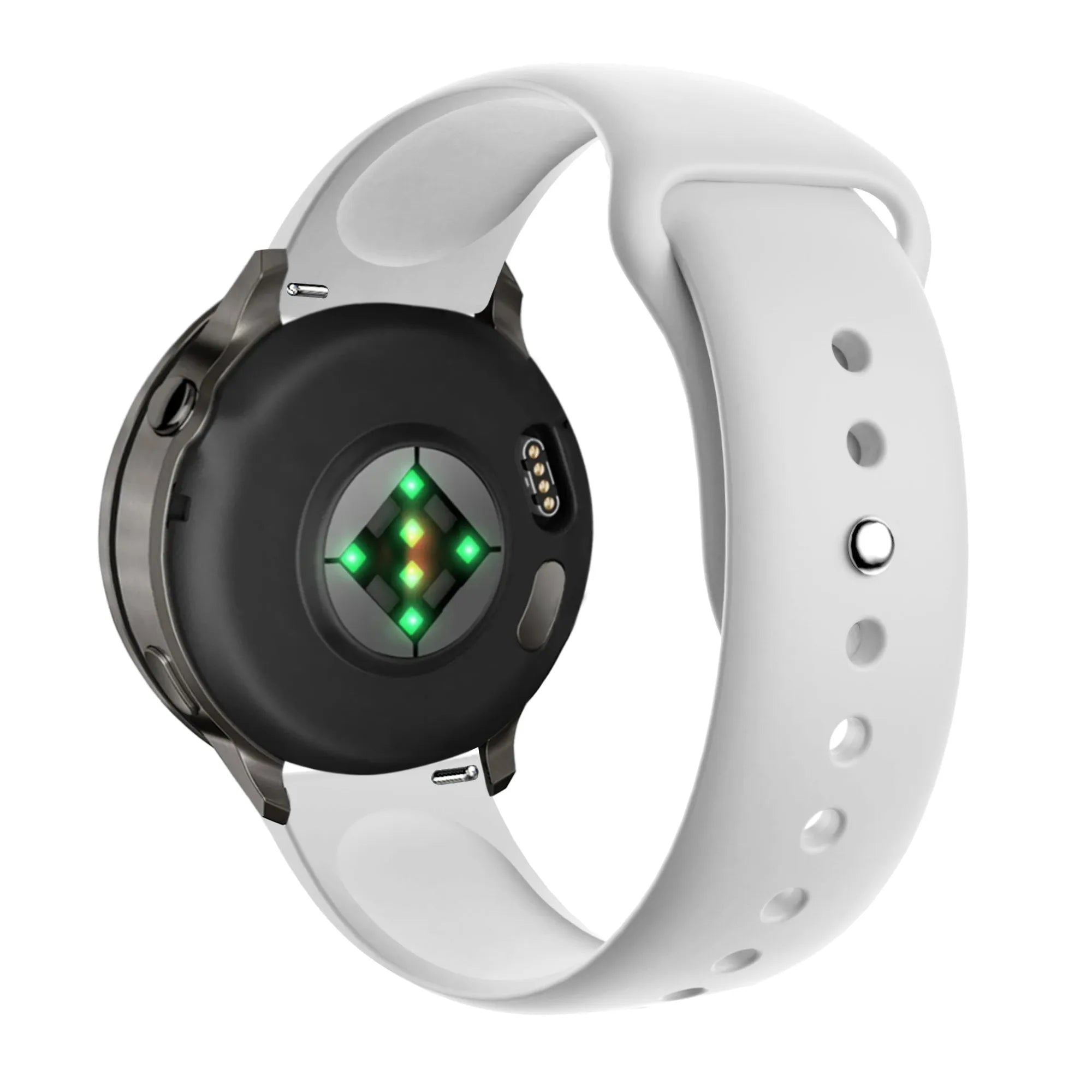 Bandz Bracelet sport 'Deluxe' Garmin Forerunner 265s (blanc)