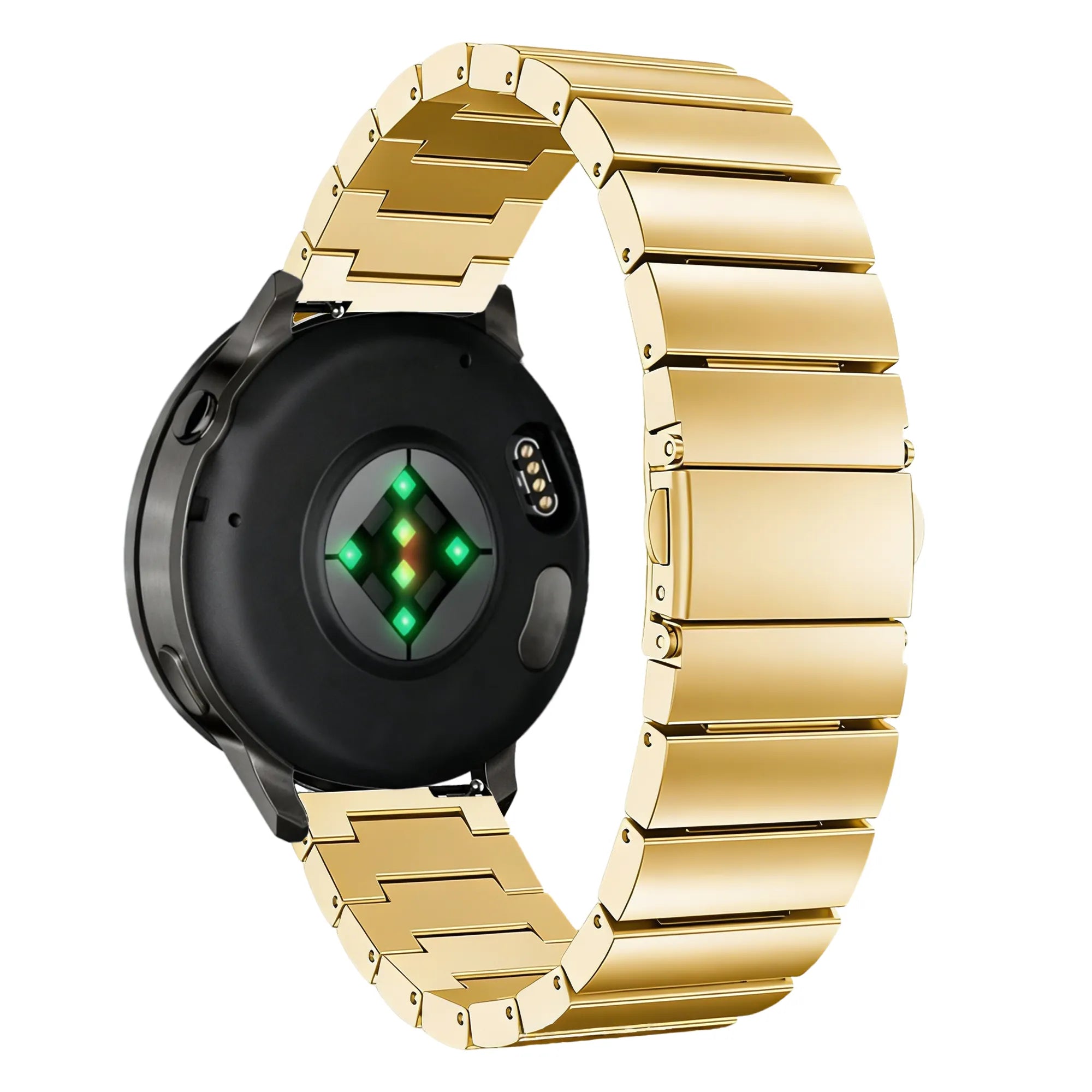 Bandz Bracelet acier 'One Bead' Garmin Forerunner 245 (or)