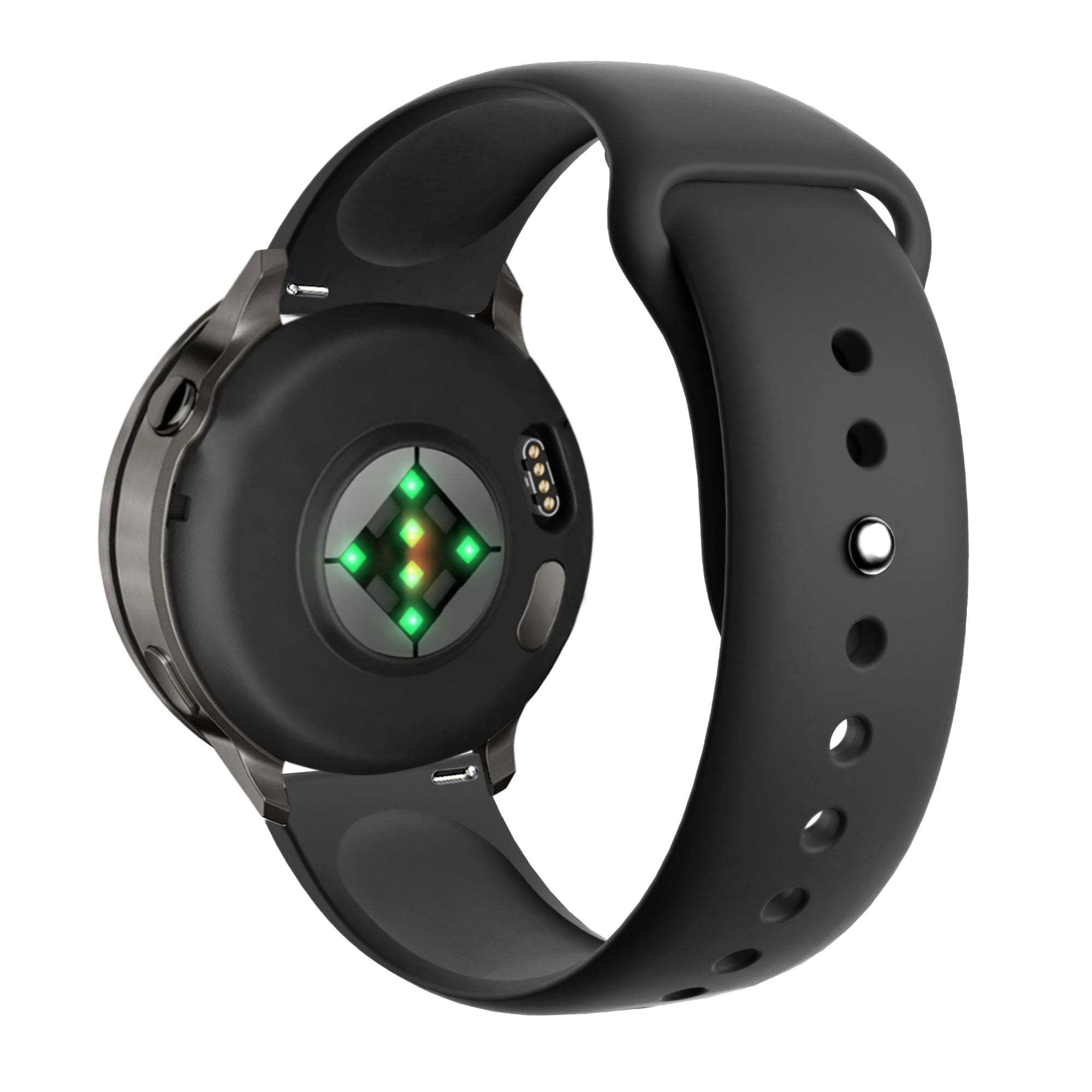 Bandz Bracelet sport 'Deluxe' Garmin Vivoactive 4s (noir)