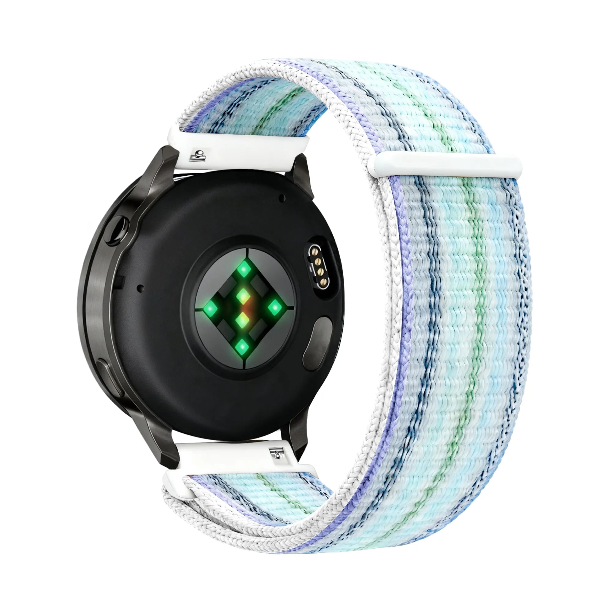 Bandz Bracelet nylon Loop Garmin Venu 3s (bleu à rayures)