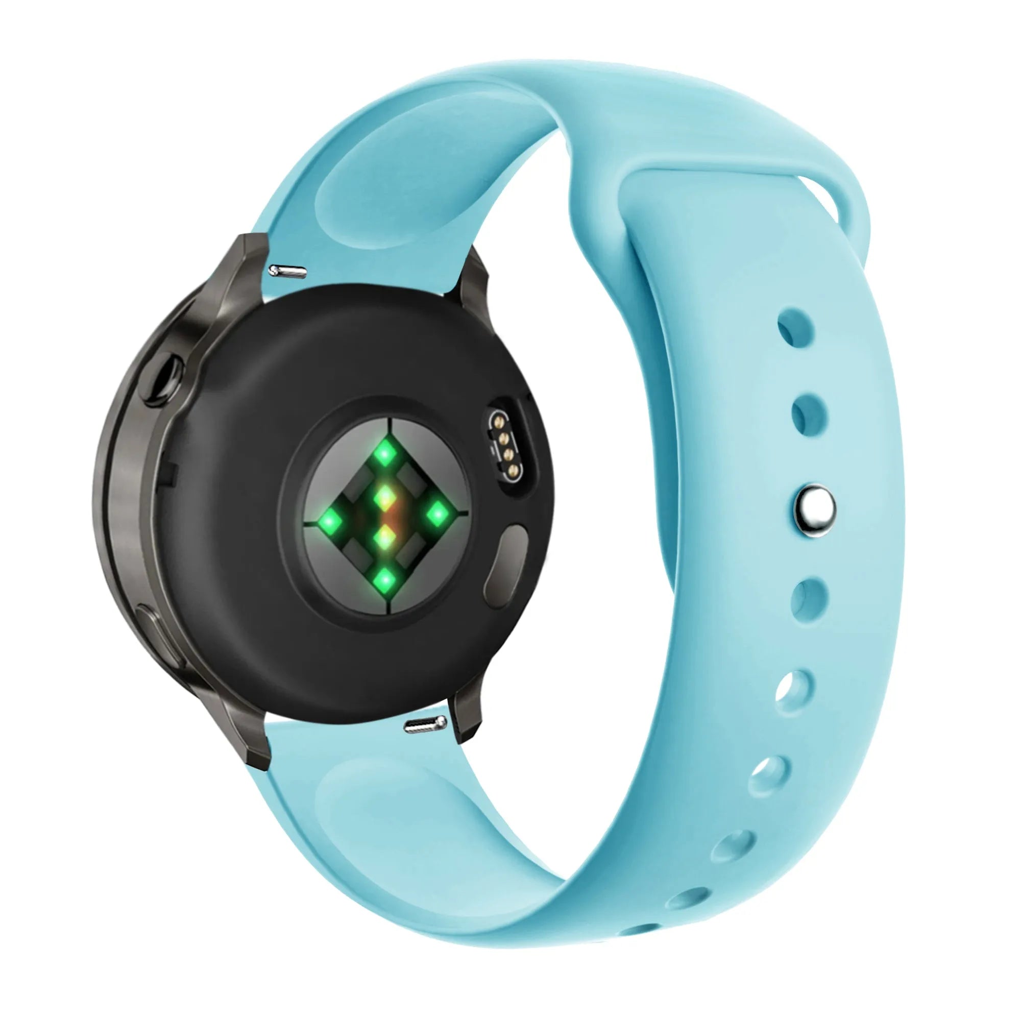 Bandz Garmin Forerunner 265s Sport Strap 'Deluxe' (Light Blue)