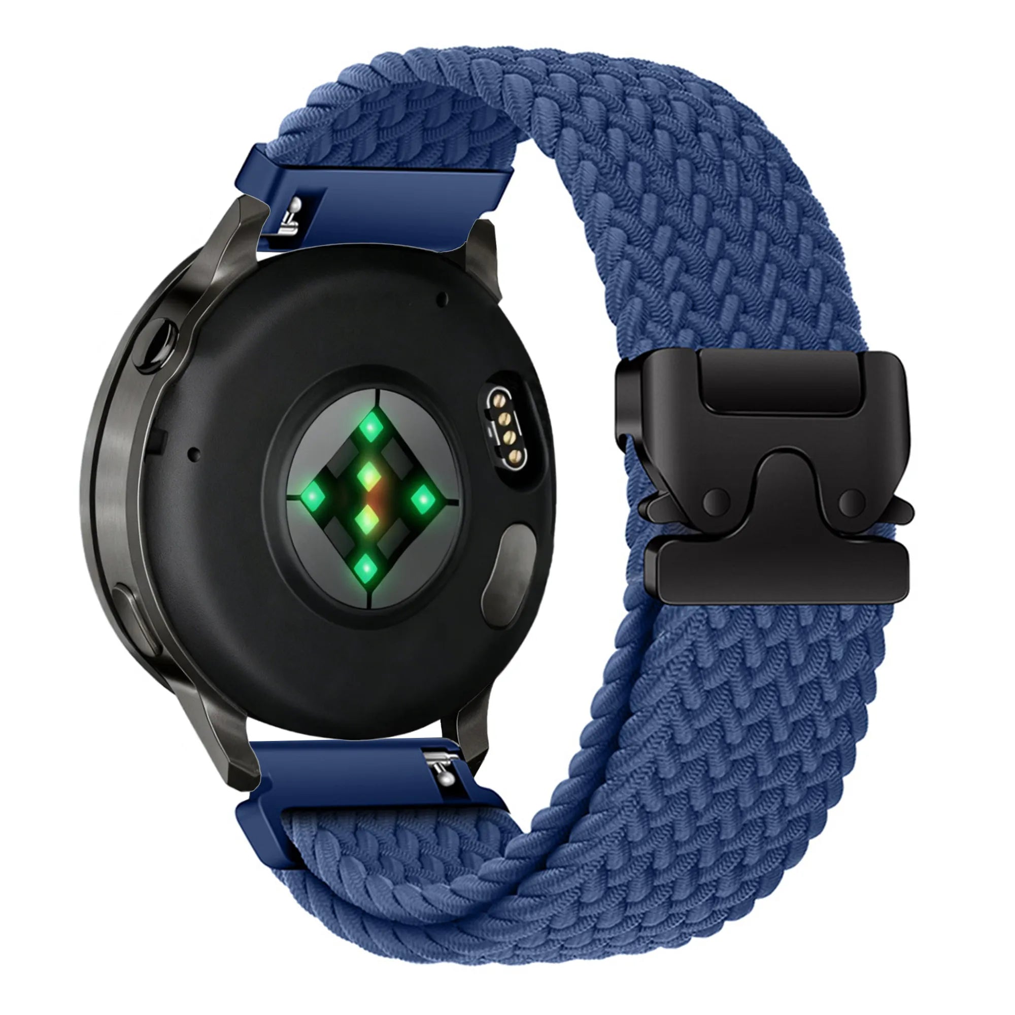 Bandz Bracelet tressé 'Parachute' Garmin Venu 4 - 41mm (bleu)