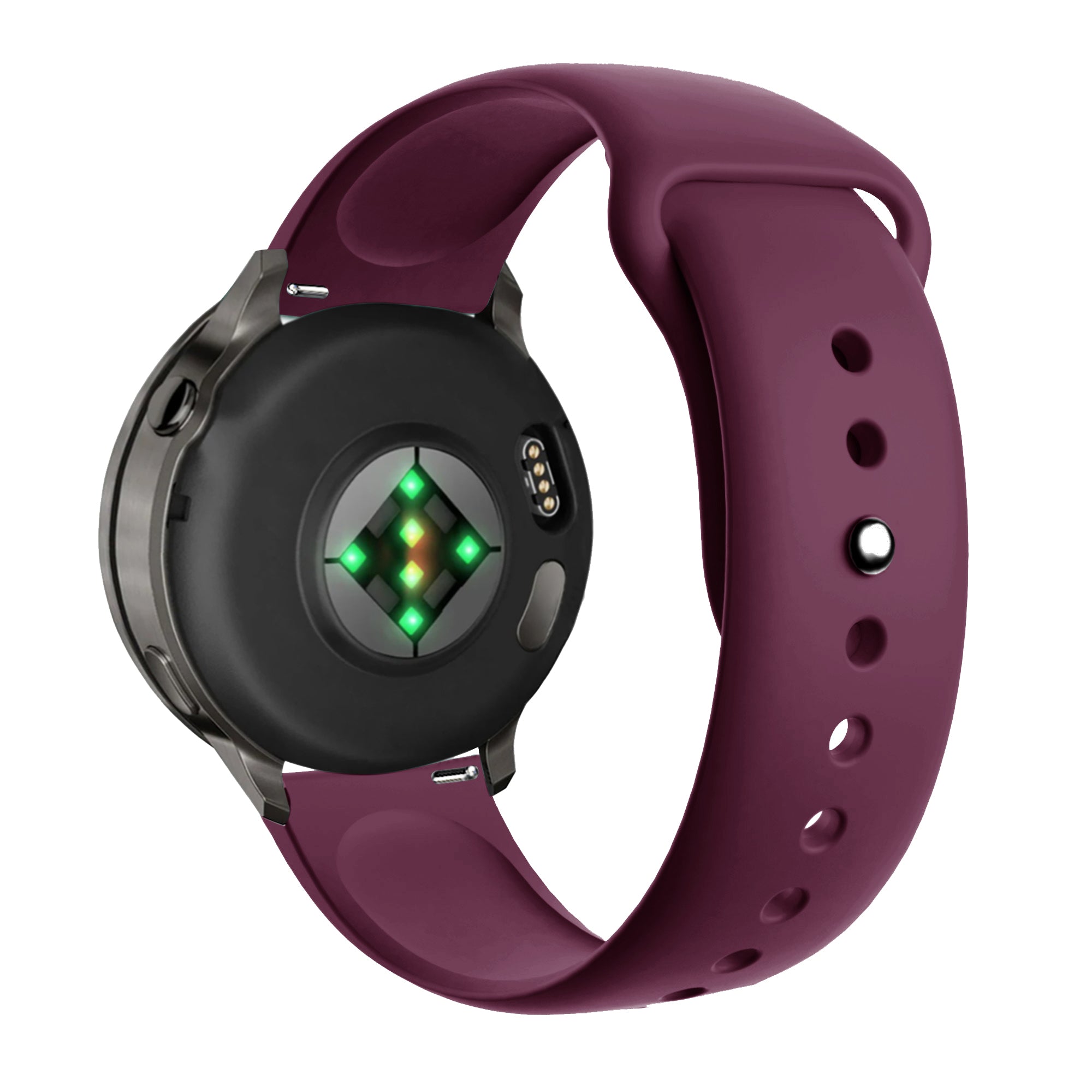 Bandz Garmin Venu 2s Sport Strap 'Deluxe' (Wine Red)