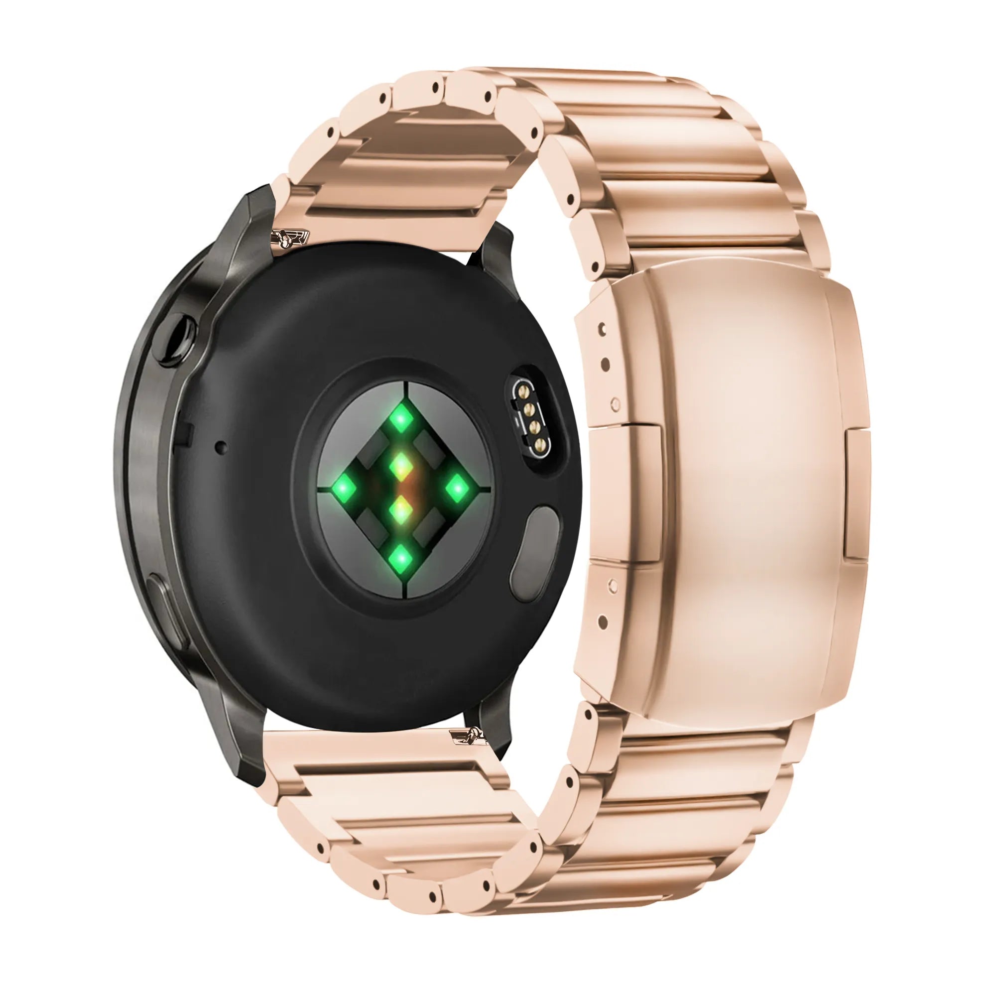 Bandz Bracelet titane Garmin Venu (or rose)