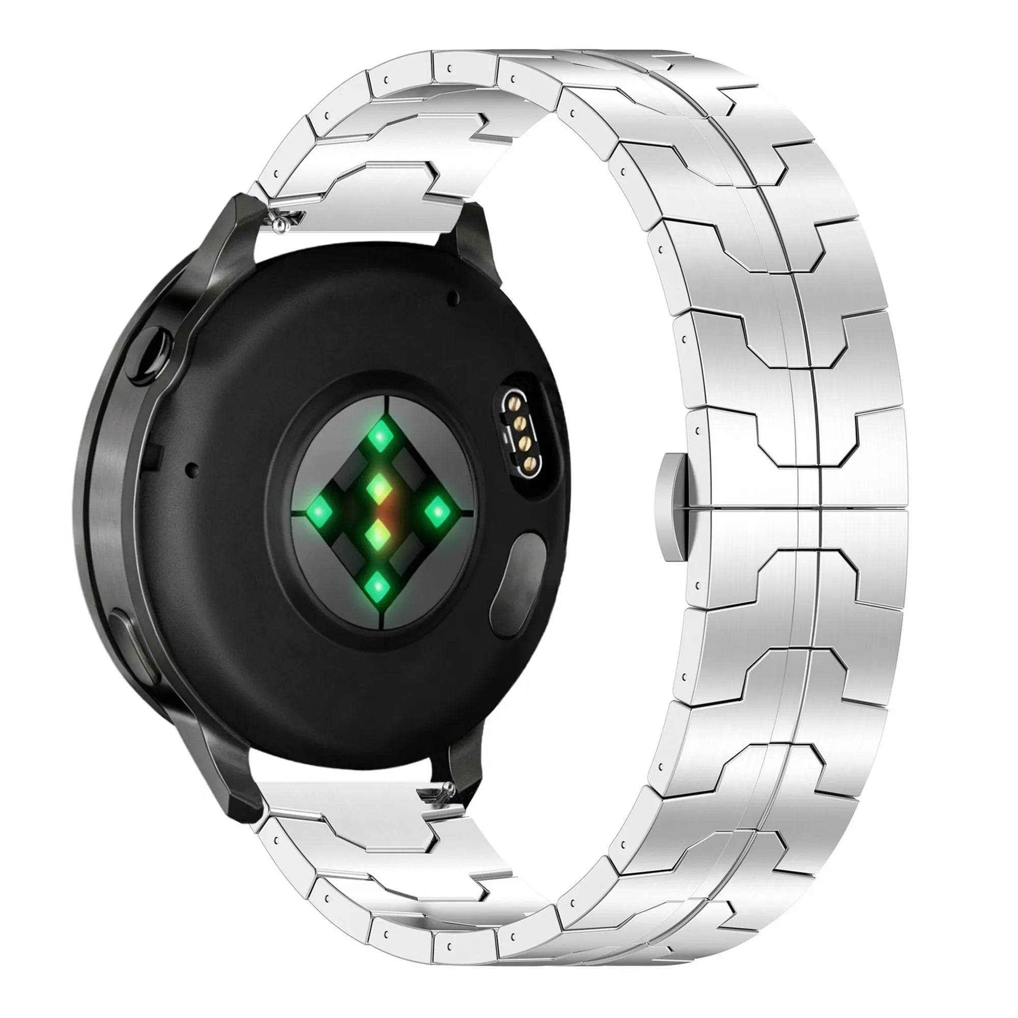 Bandz Bracelet acier 'Iron' Garmin Venu 3 (argent)