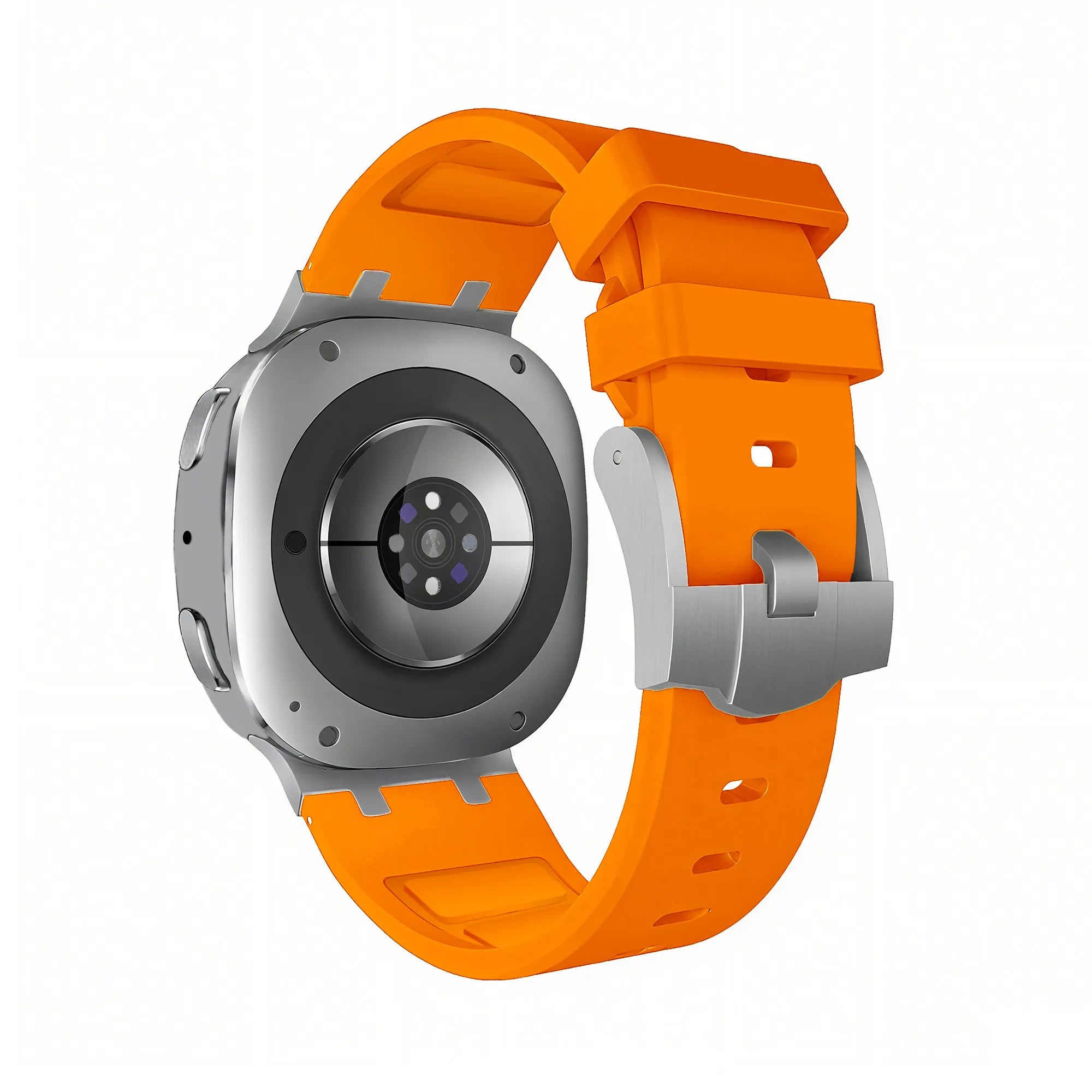 Bandz Bracelet silicone 'Luxe Liquid' Samsung Galaxy Watch 8 Classic (orange)
