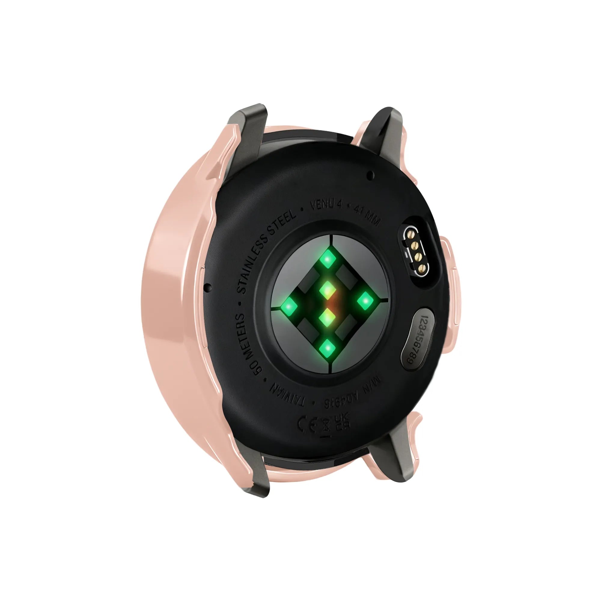 Bandz Protecteur Pc avec verre Garmin Venu 4 - 41mm (rose)