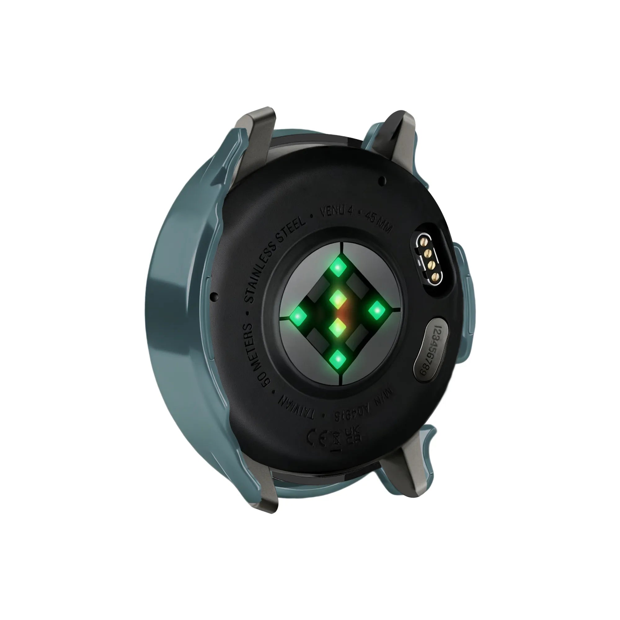 Bandz Protecteur Pc avec verre Garmin Venu 4 - 45mm (verte)