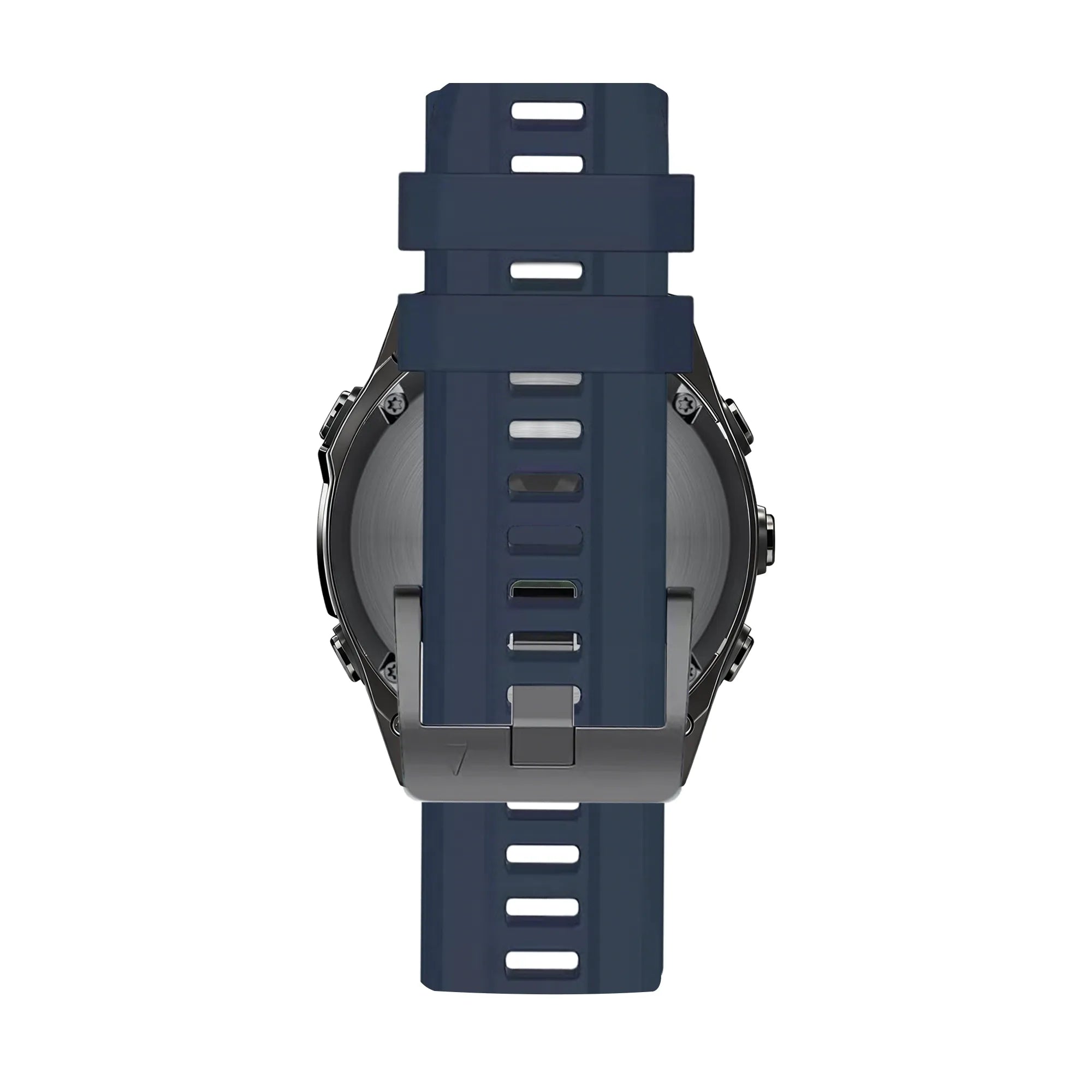 Bandz Bracelet silicone 'Classic' Garmin Quatix 5 / 6 / 7 (bleu foncé)