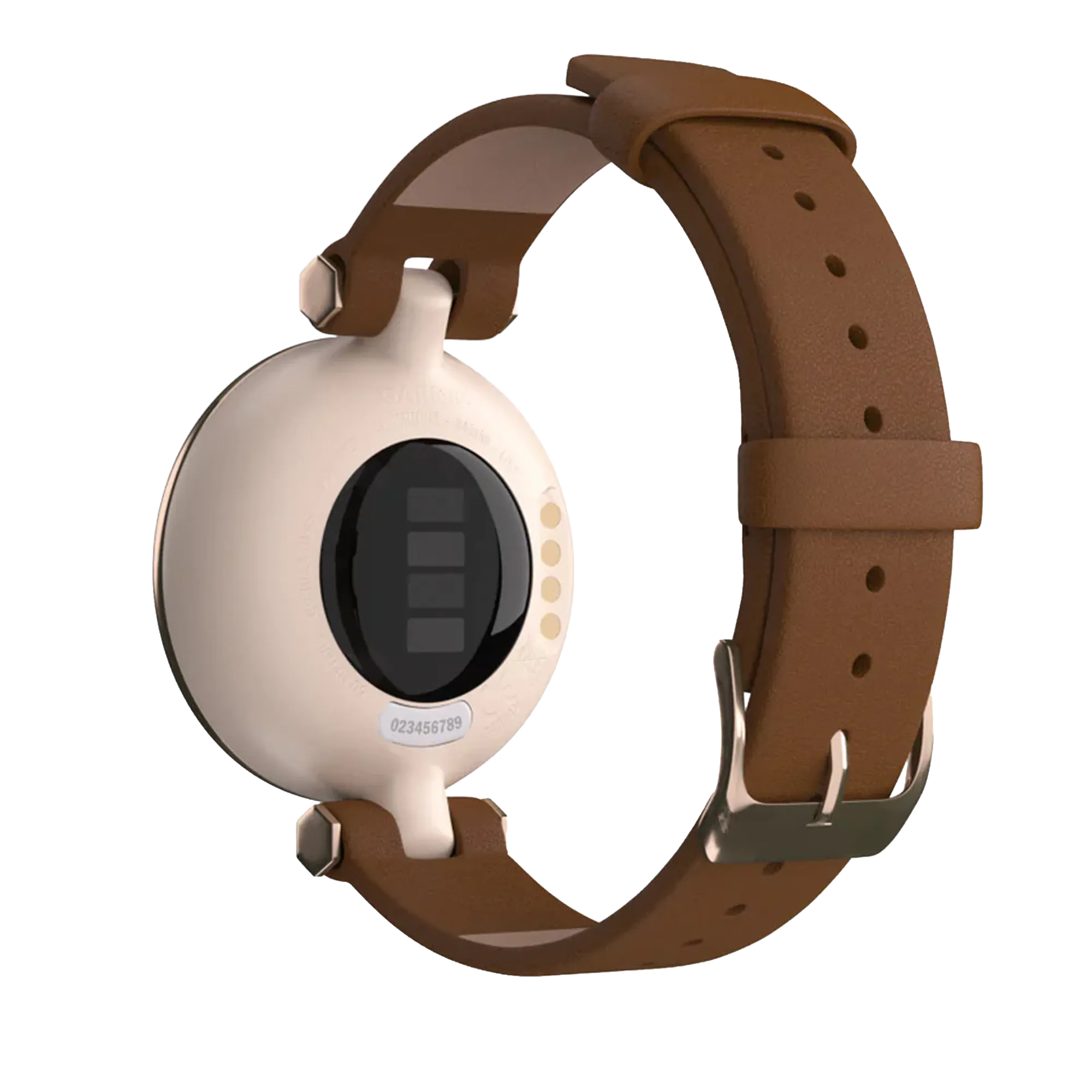 Bracelet cuir Garmin Lily (marron)