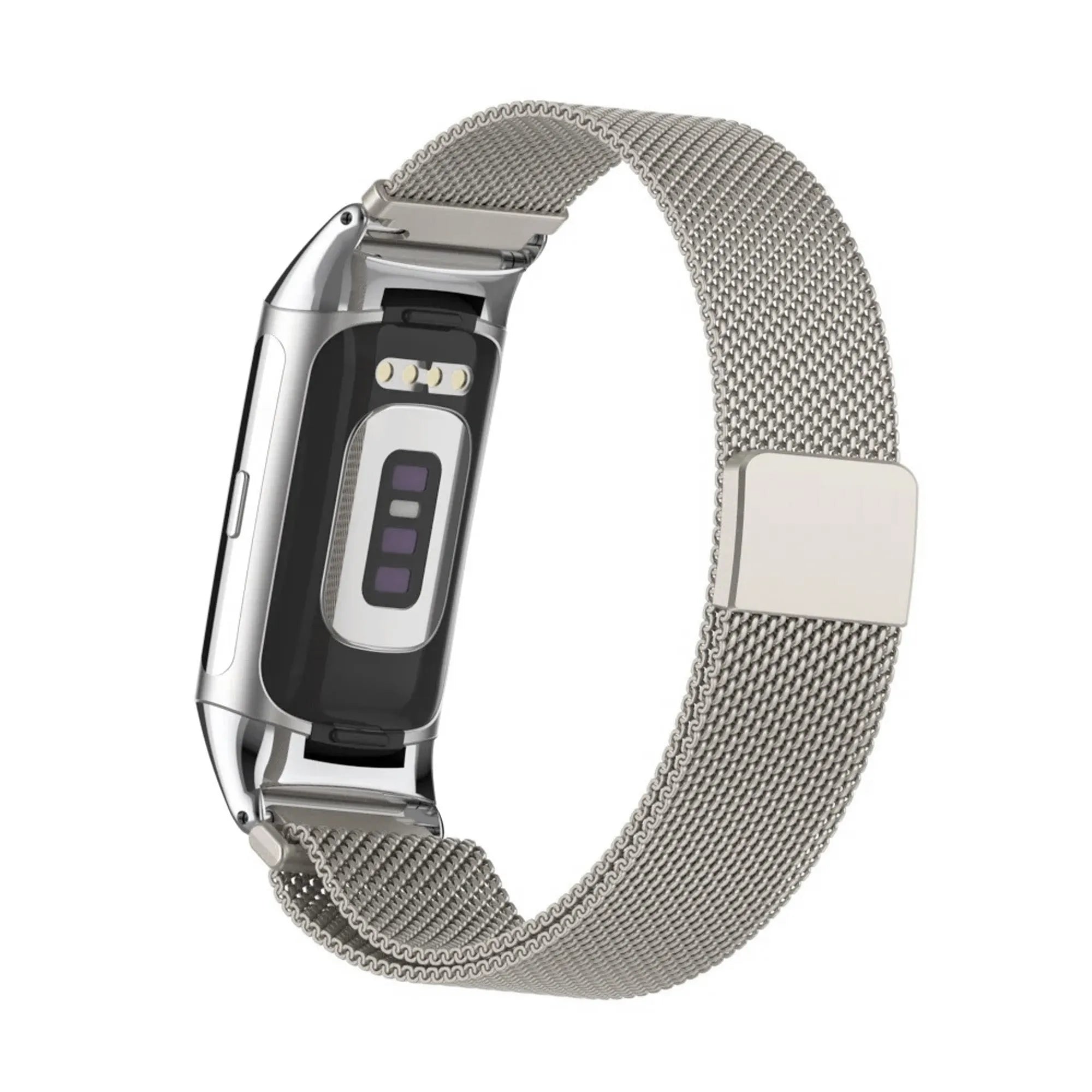 Bracelet Milanais Fitbit Charge 6 (lumière stellaire)
