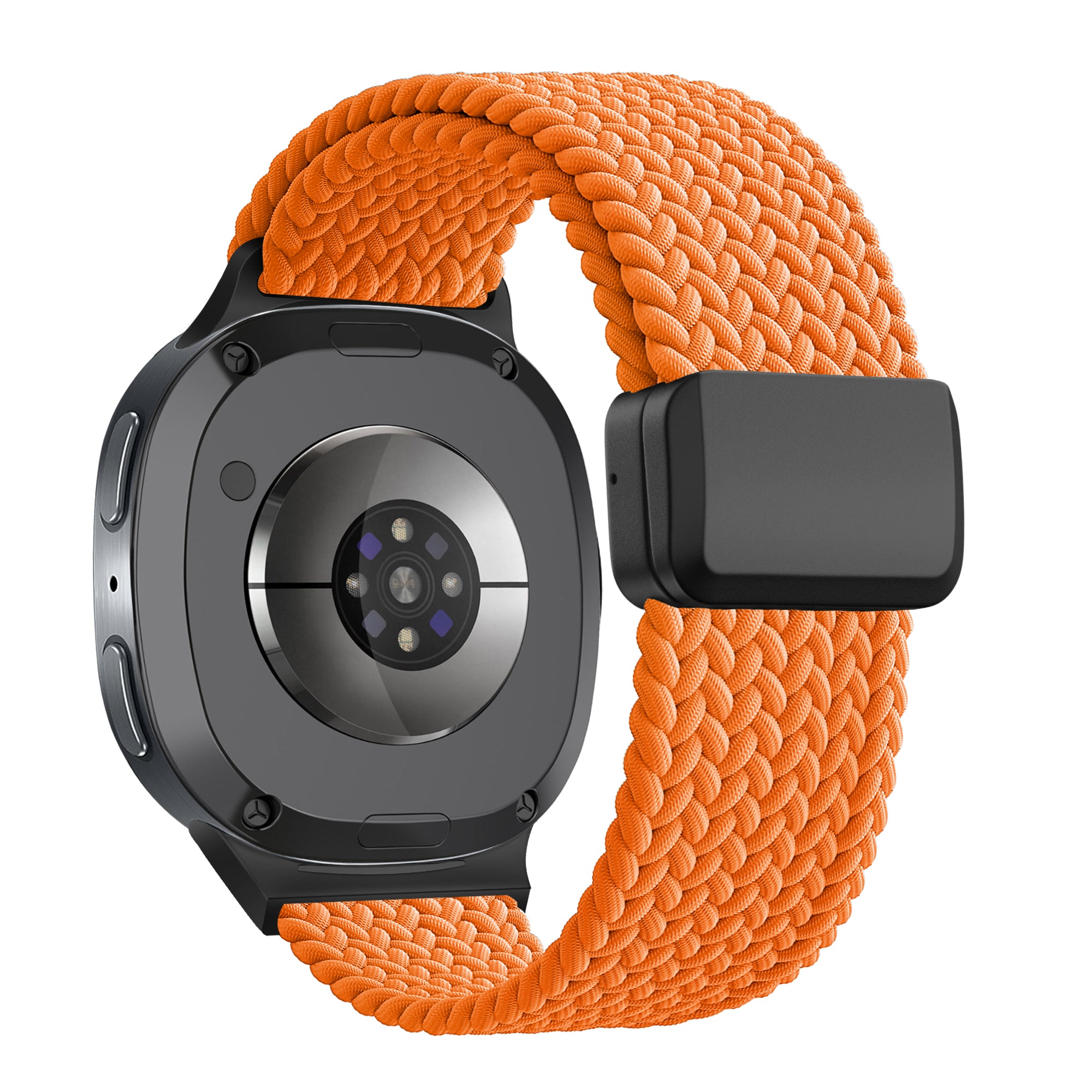 Bandz Bracelet tissé magnétique Samsung Galaxy Watch 8 - 40mm (orange)