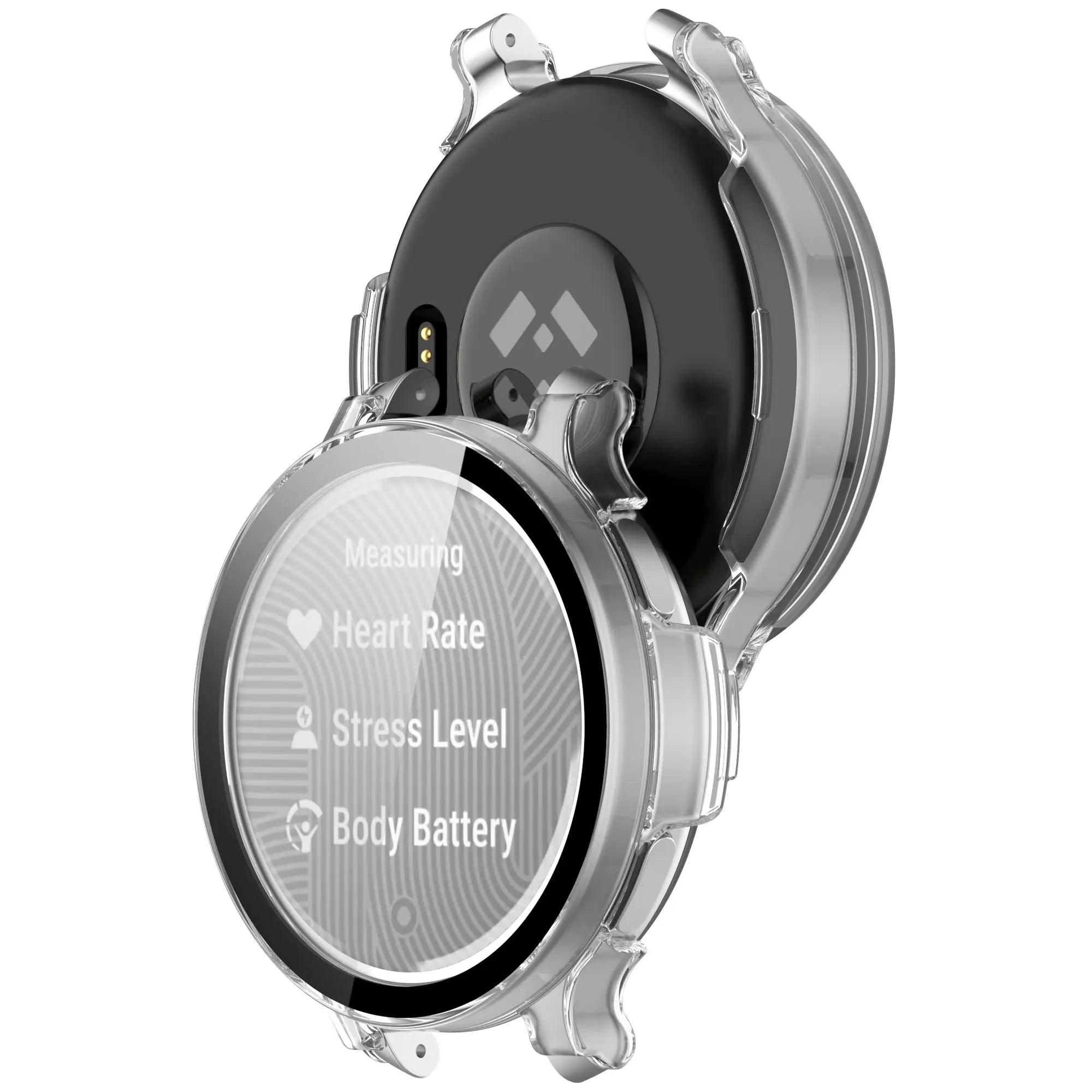Coque en verre PC Garmin Lily 2 Active (transparent)