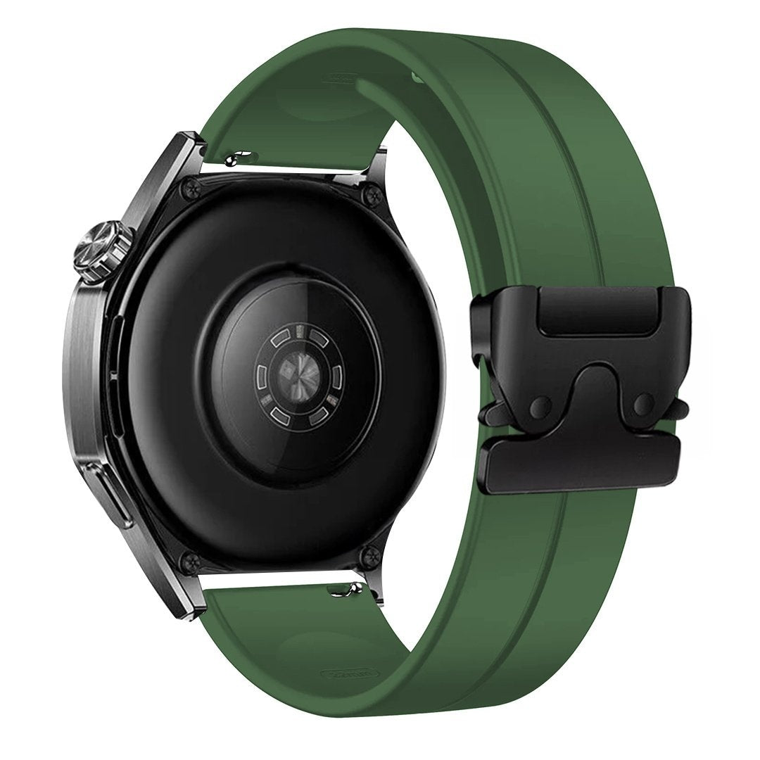 Bracelet silicone Withings ScanWatch Nova avec boucle P (vert)