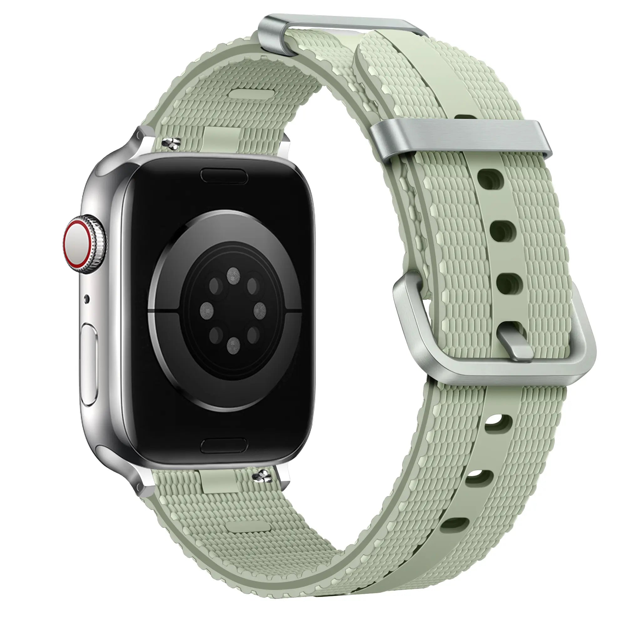 Bracelet active silicone Apple Watch (vert clair)