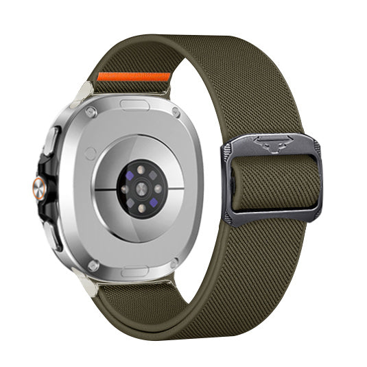 Bracelet elastique Samsung Galaxy Watch 8 - 44mm (vert militaire)