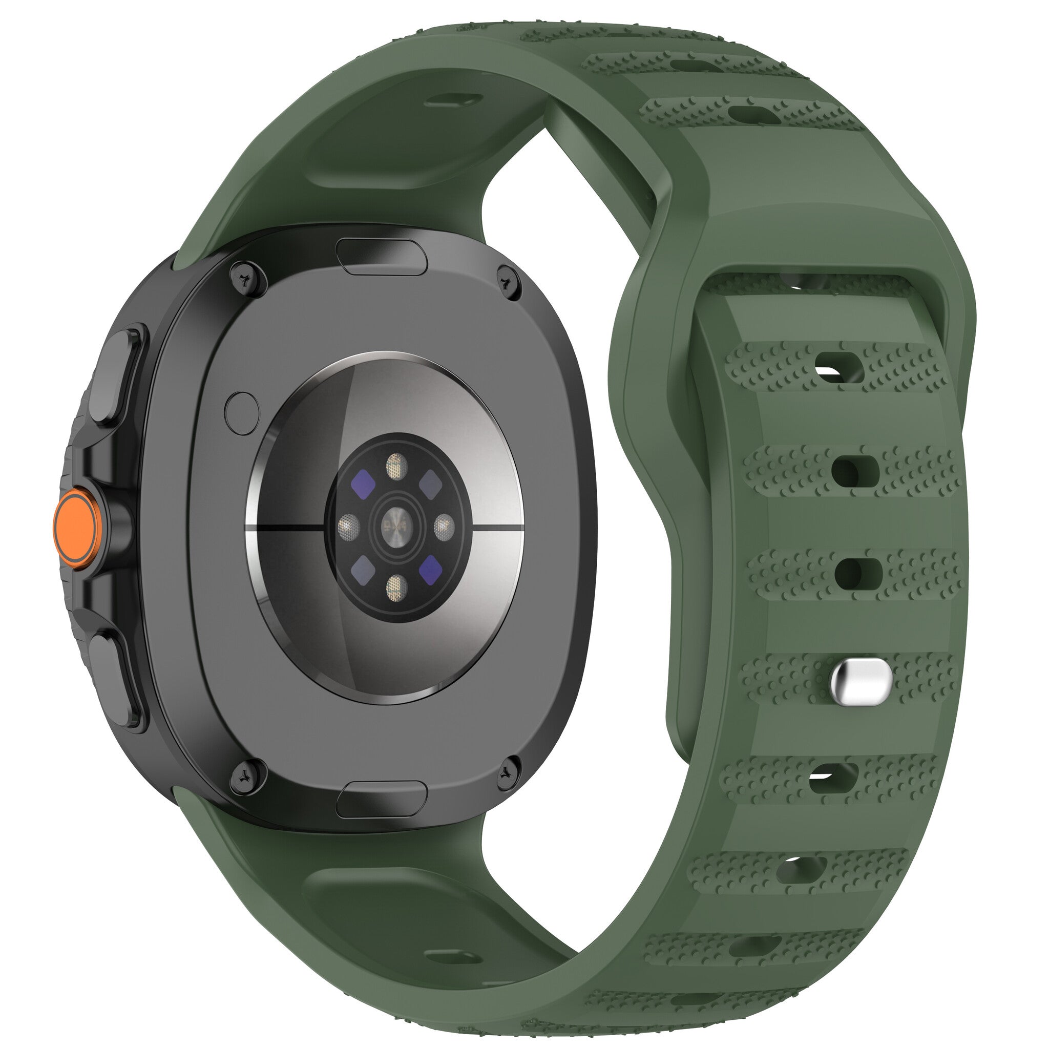 Samsung Galaxy Watch 9 - 40mm Outdoor Silicone Strap (Army Green)