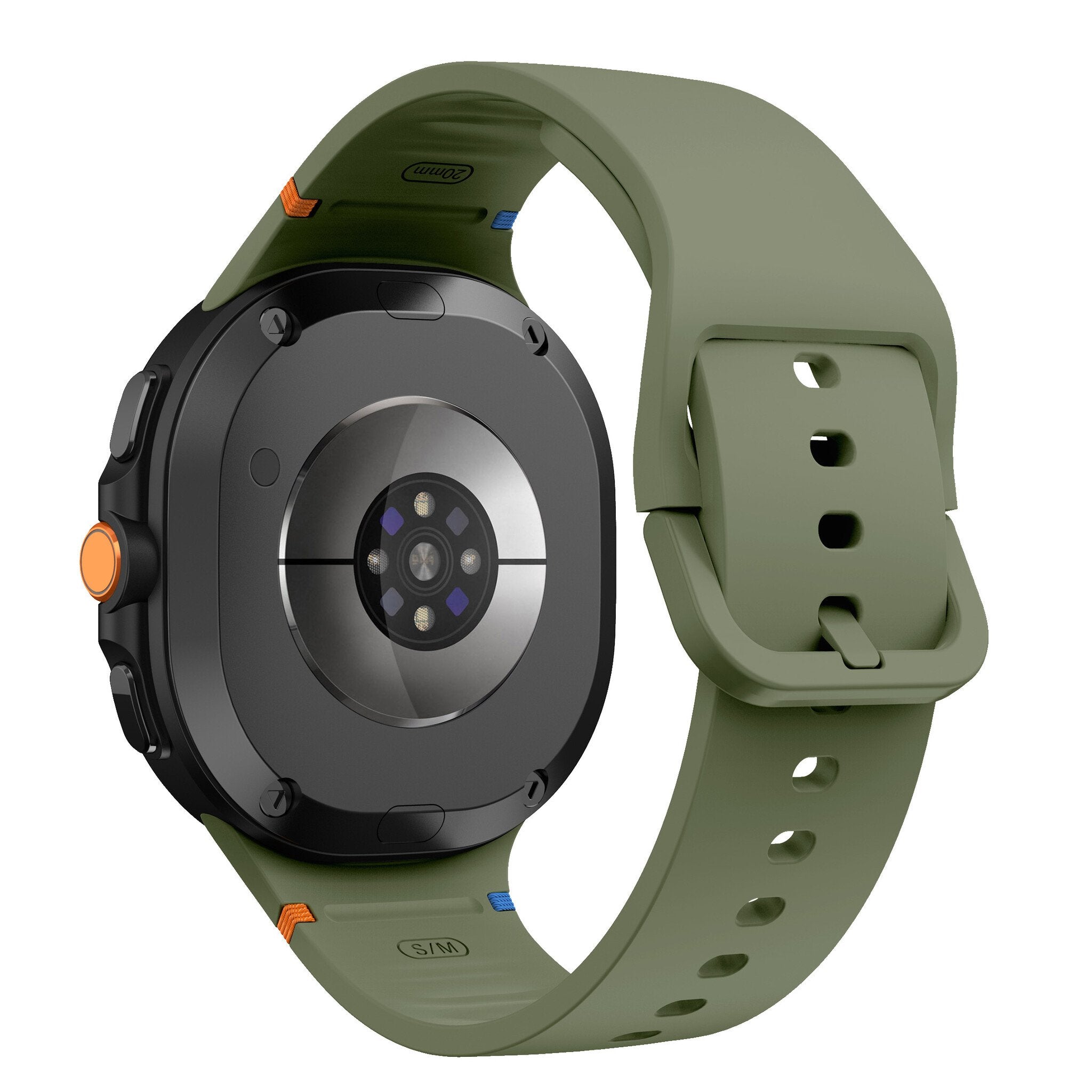 Samsung Galaxy Watch 9 - 40mm Silicone Strap (Army Green)