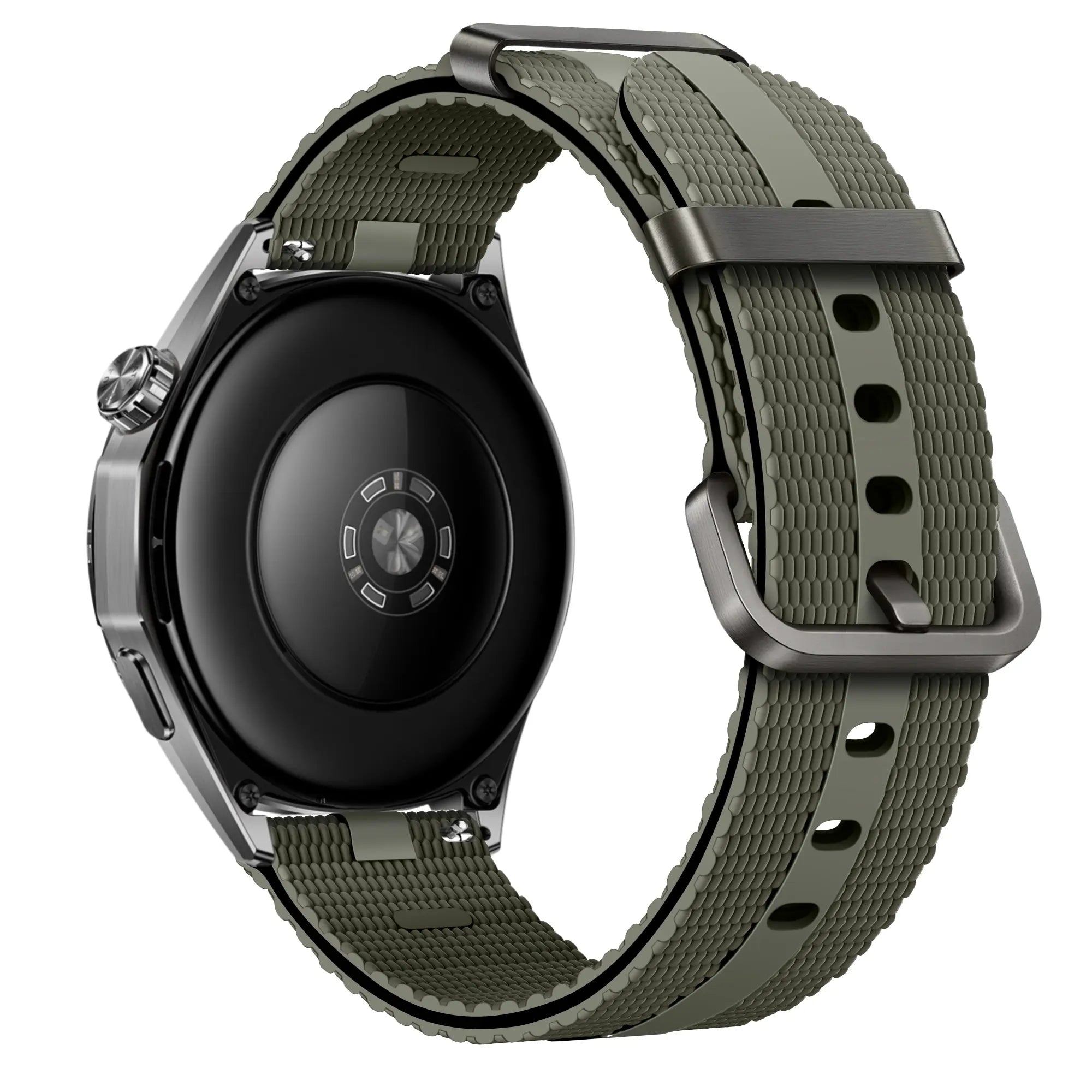 Bracelet active silicone Huawei Watch GT 7 - 46mm (vert militaire)