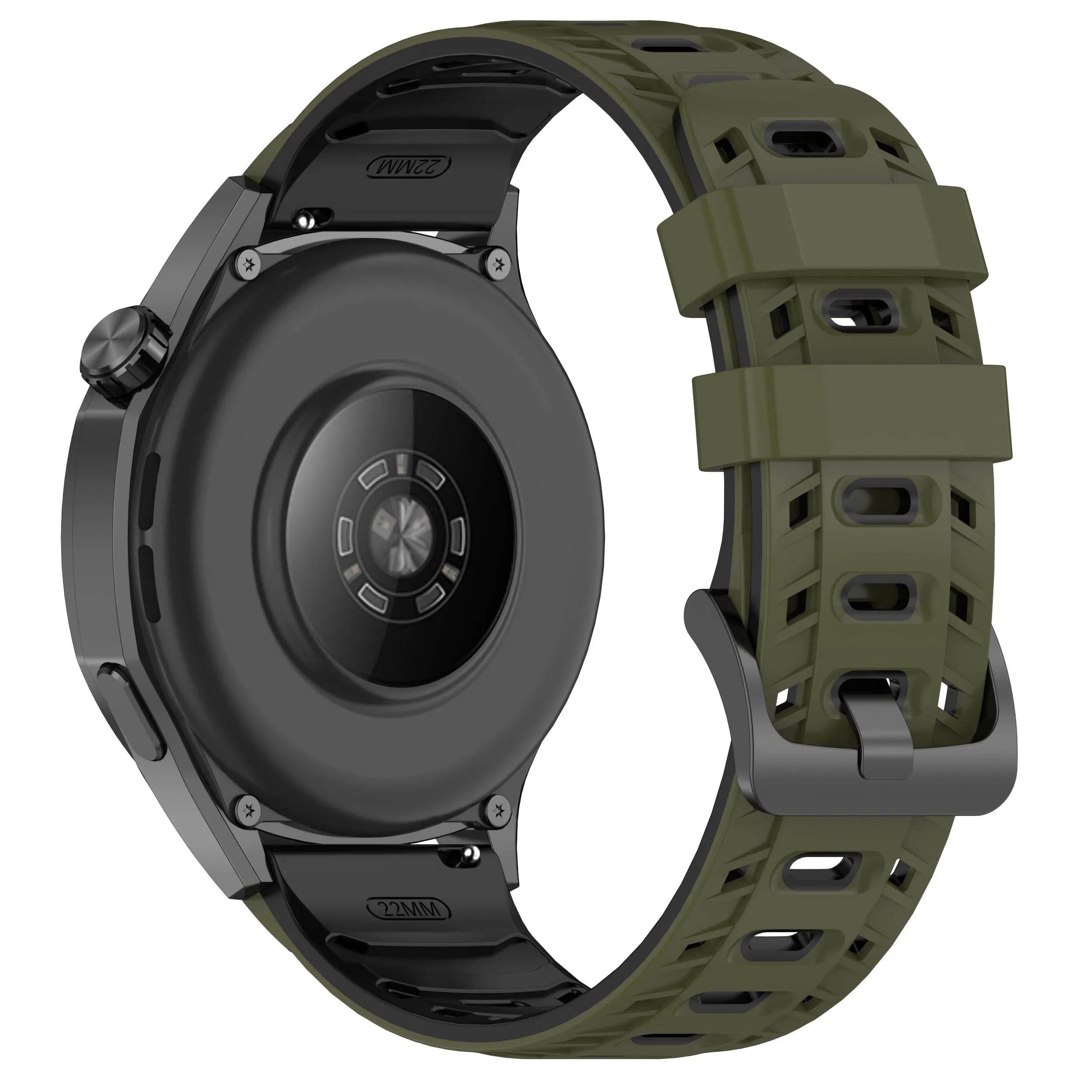 Polar Vantage V3 Mecha Sport Strap (Green/Black)
