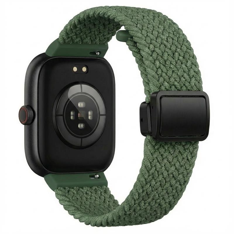 Bracelet tressé avec boucle en D Xiaomi Smart Band 10 Pro (vert)