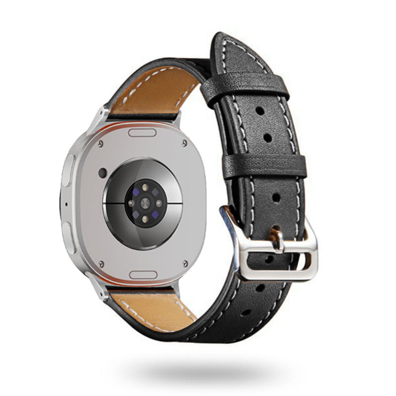 Bracelet cuir classique Samsung Galaxy Watch 9 - 40mm (noir)