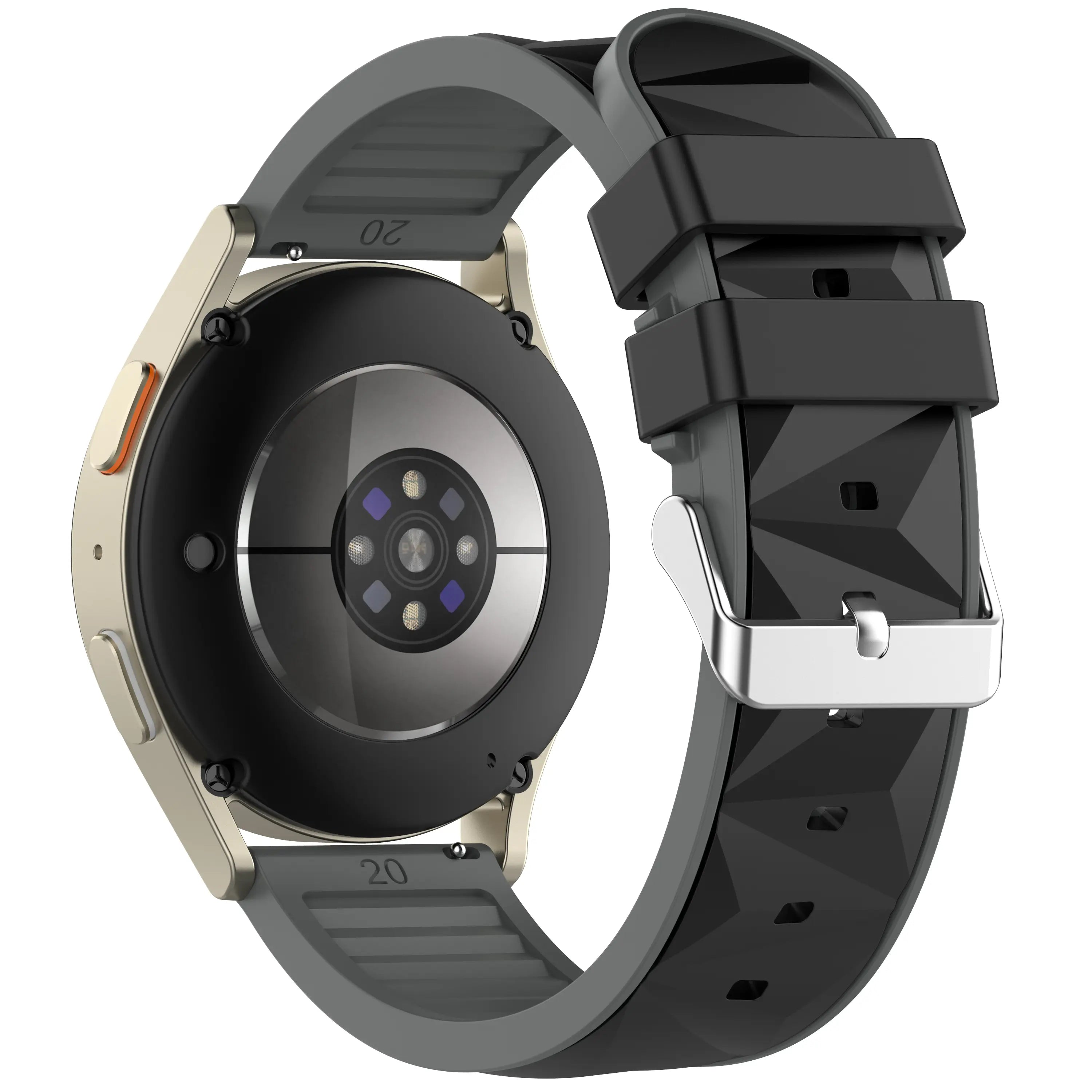 Bracelet sport diamond Huawei Watch GT 6 Pro (noir/gris)