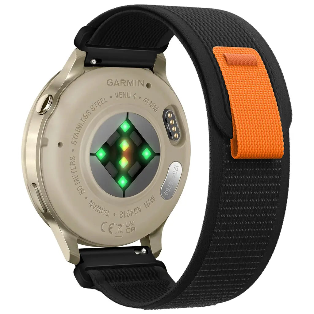 Garmin Venu 2 Plus Trail Nylon Strap (Black)