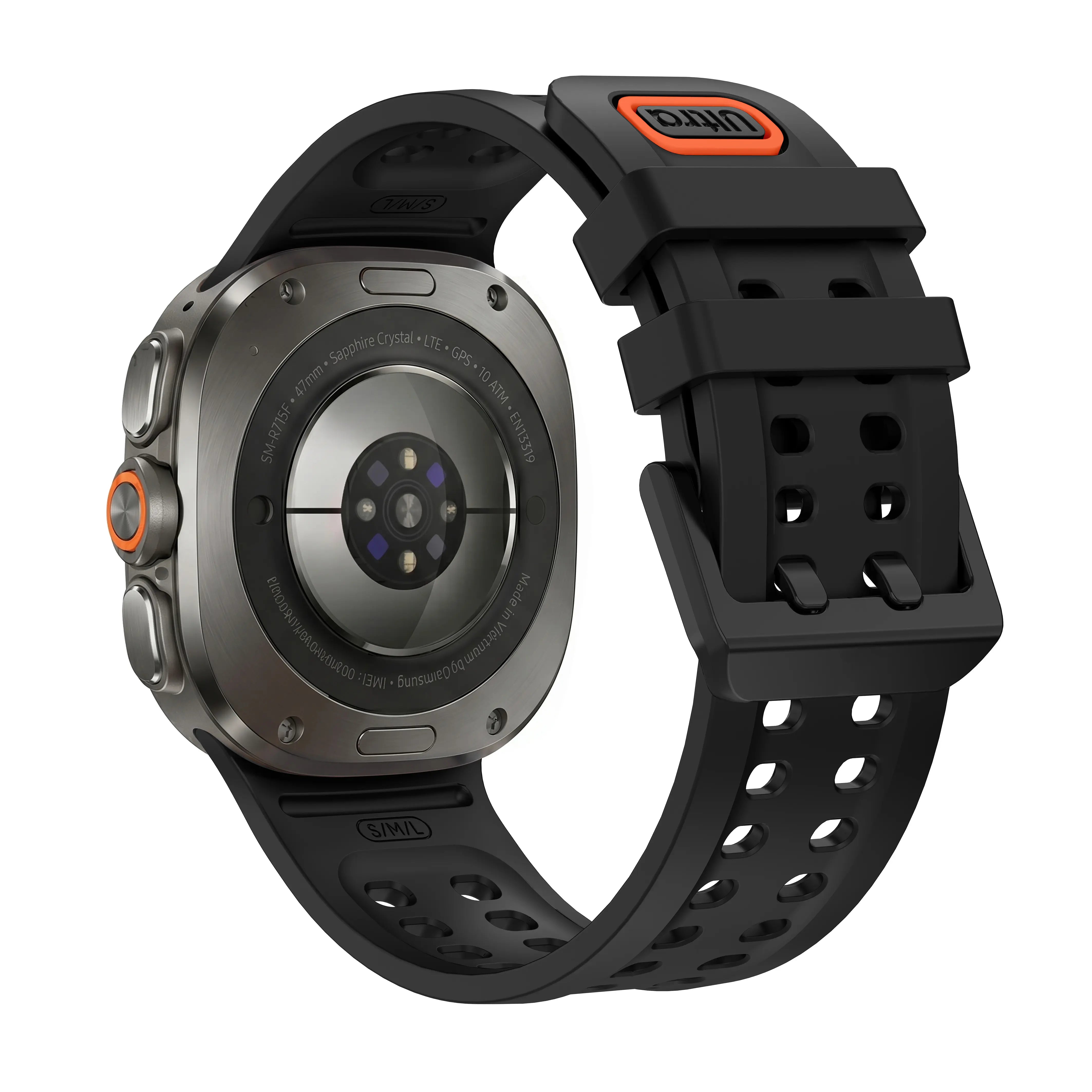 Bracelet silicone Samsung Galaxy Watch Ultra (noir)