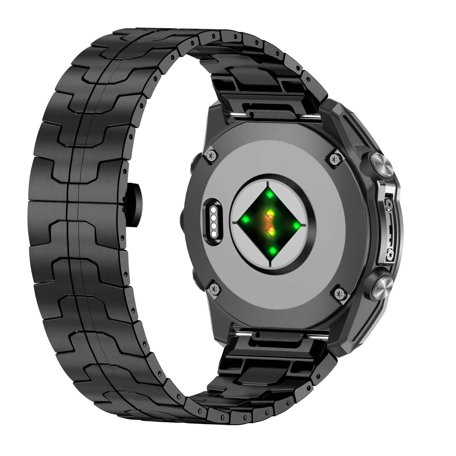 Bracelet acier 'Iron' Garmin Tactix 7 (noir)