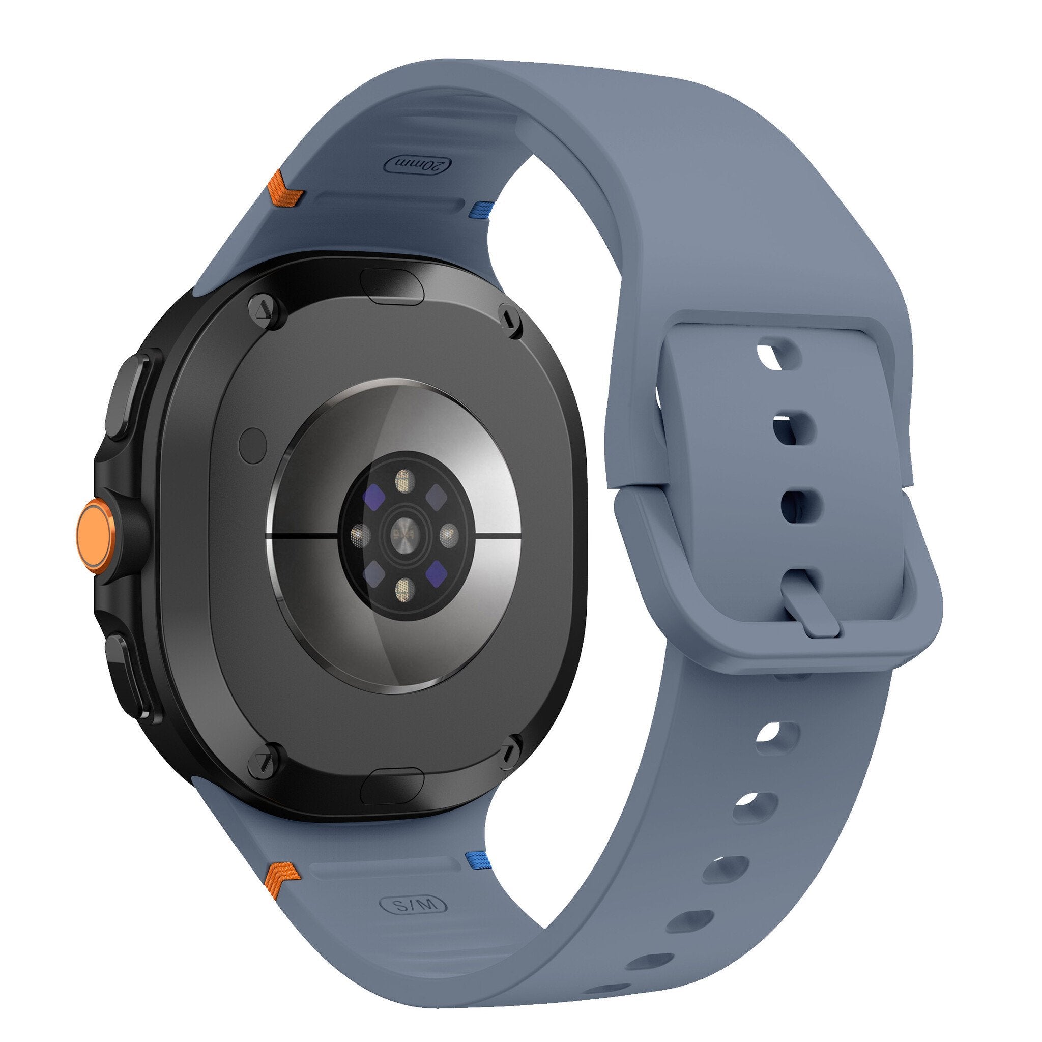 Samsung Galaxy Watch 9 - 40mm Silicone Strap (Grey-Blue)