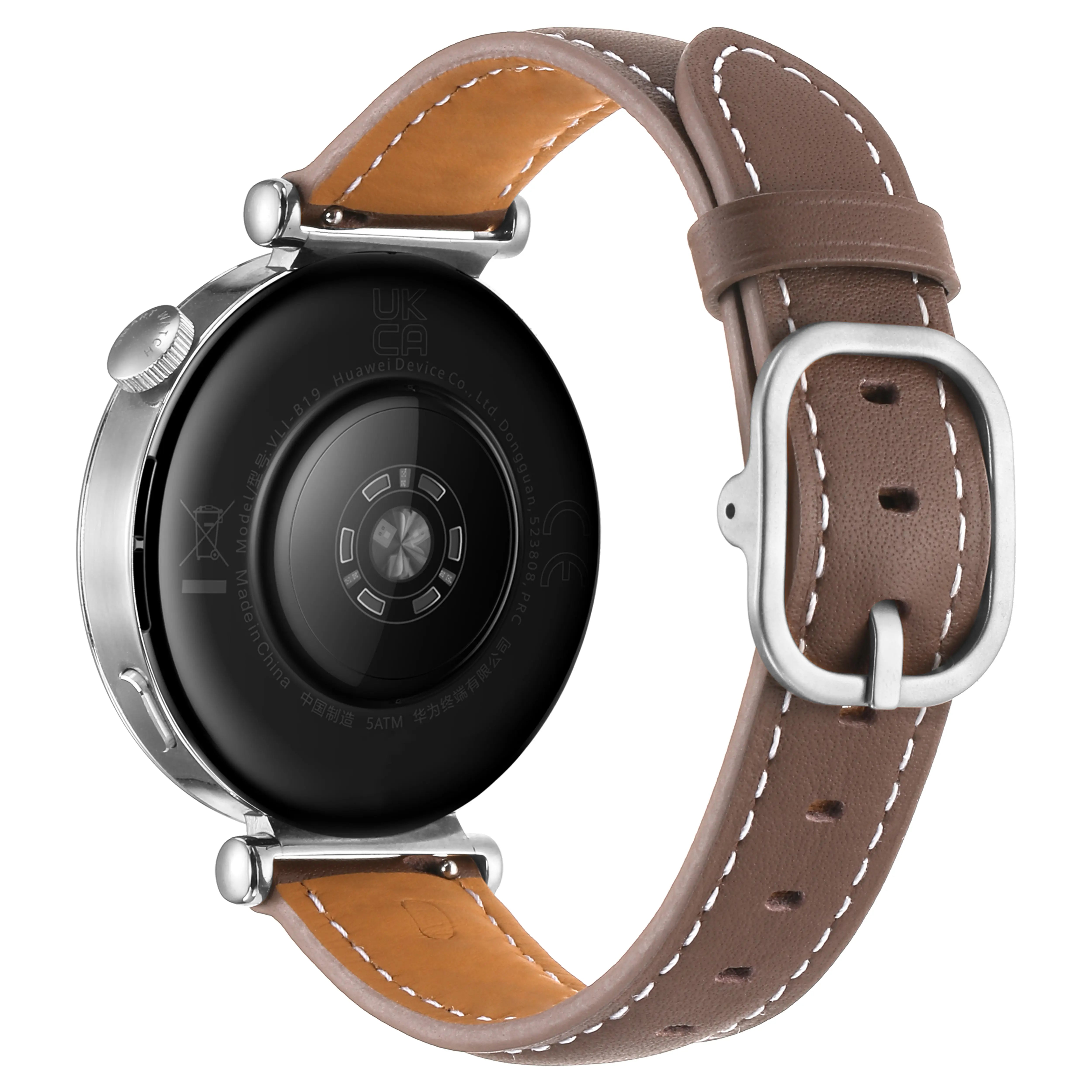 Bracelet cuir square Xiaomi Watch S4 - 41mm (marron)