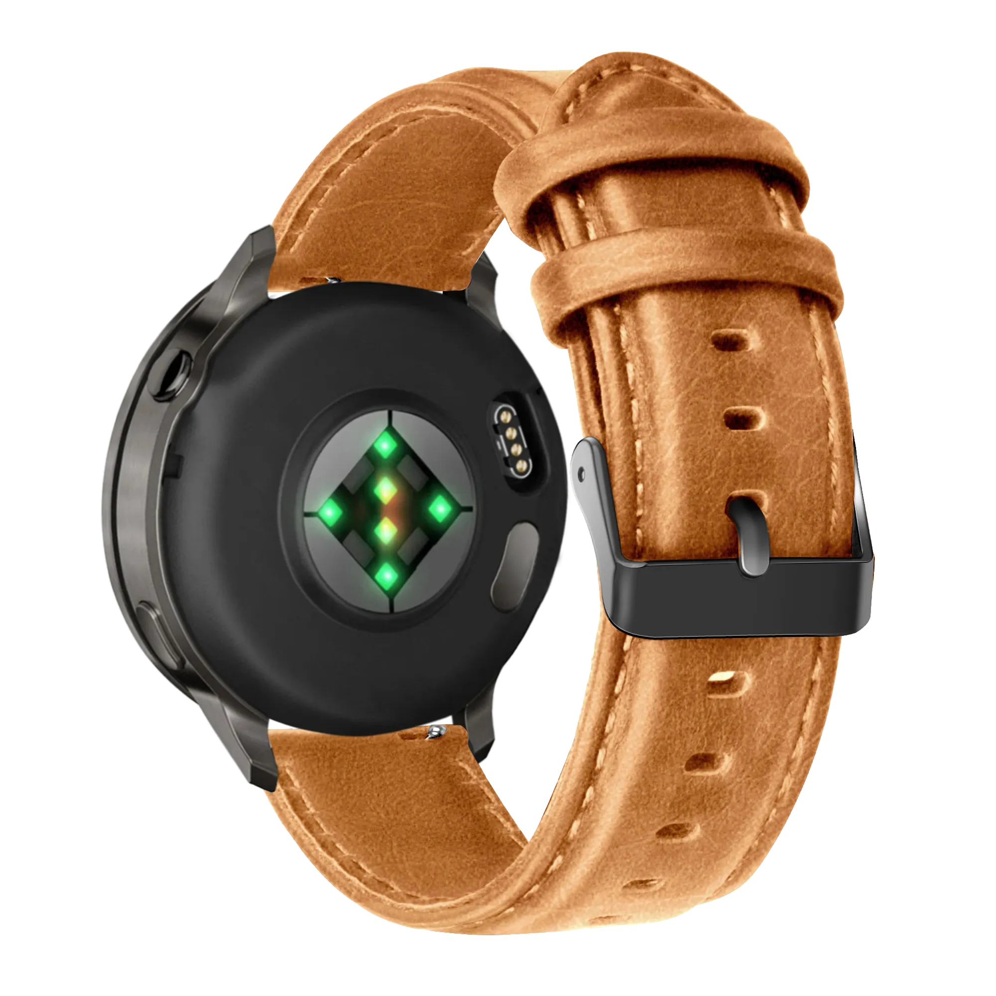 Bandz Garmin D2 Air X10 Leather Strap 'Classic' (Brown)