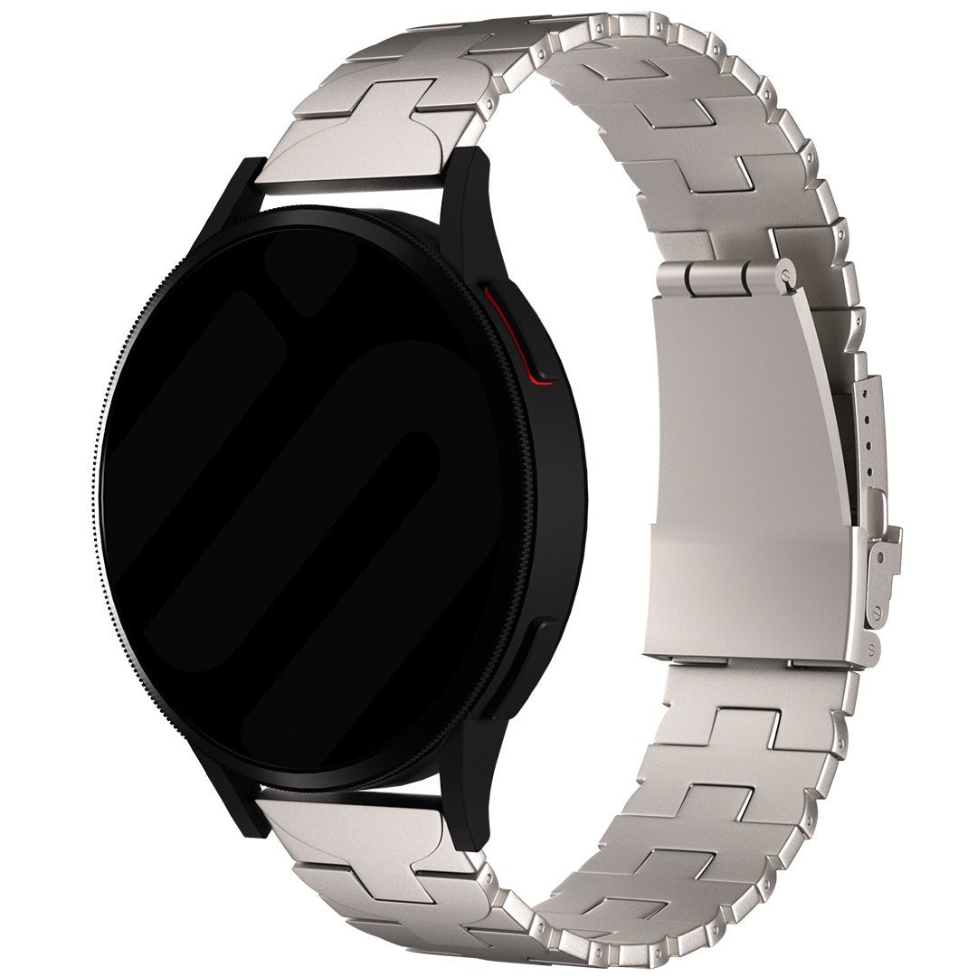 Bracelet titane papillon Huawei Watch GT Runner 2 (titane)