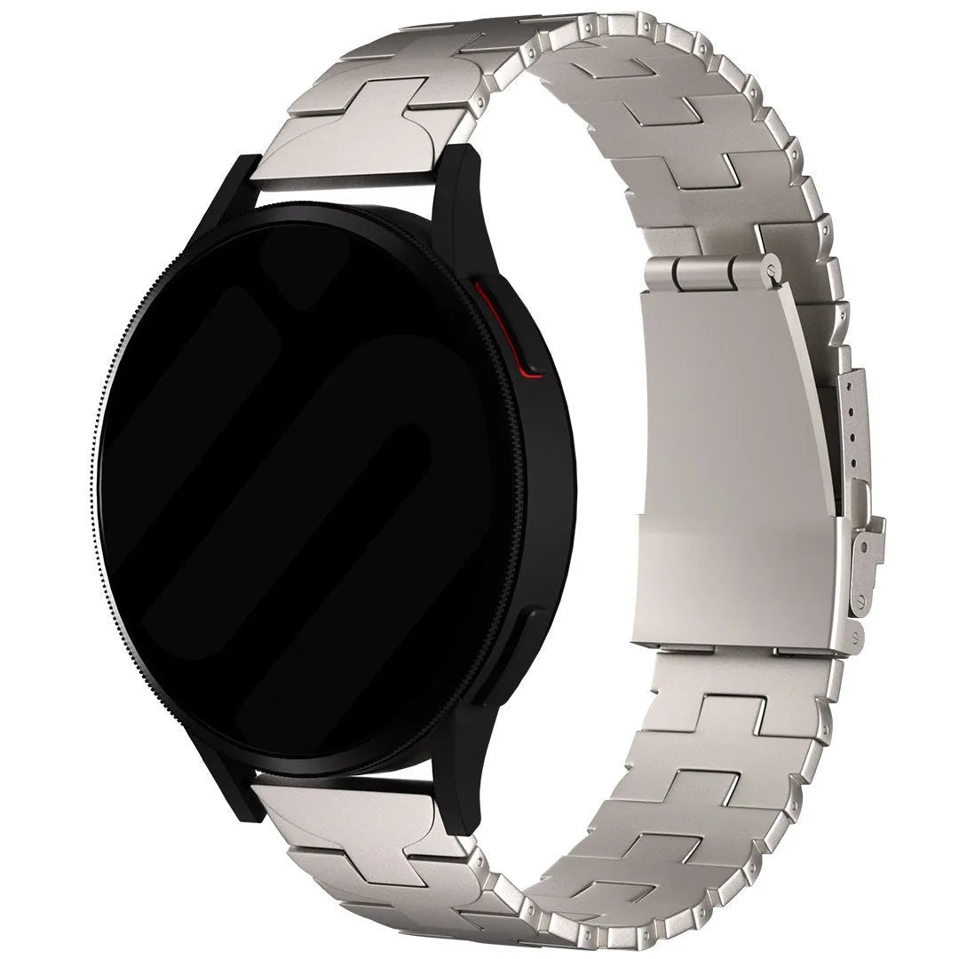 Bracelet titane papillon Gard Pro Health Smartwatch 3 - 48mm (titane)