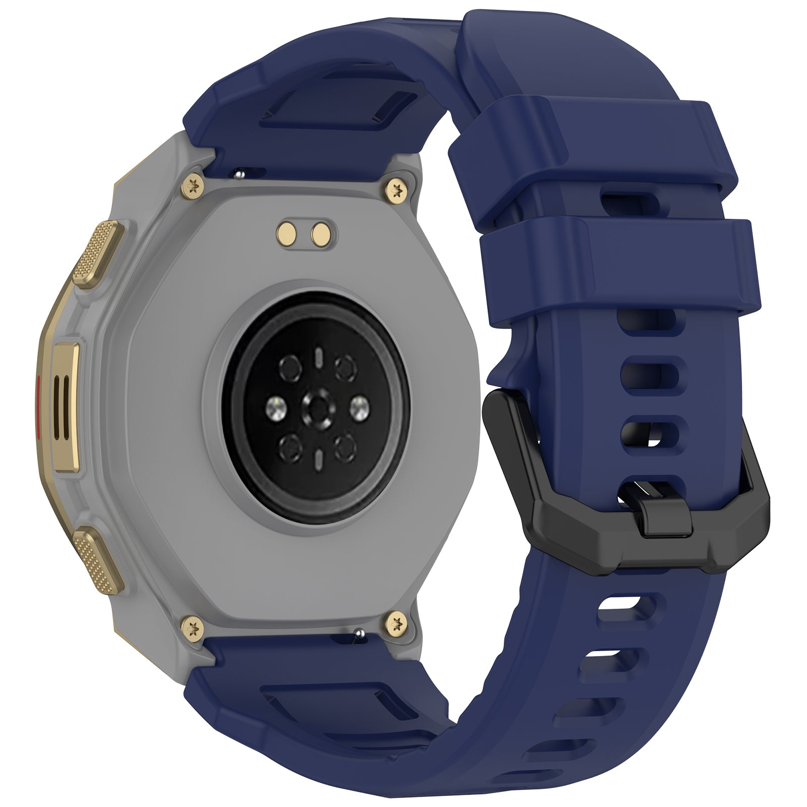 Bracelet silicone Amazfit T-Rex 3 Pro - 44mm (bleu foncé)