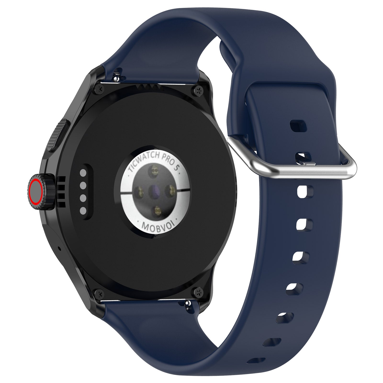 Nomad Bracelet silicone avec boucle Coros (bleu foncé)