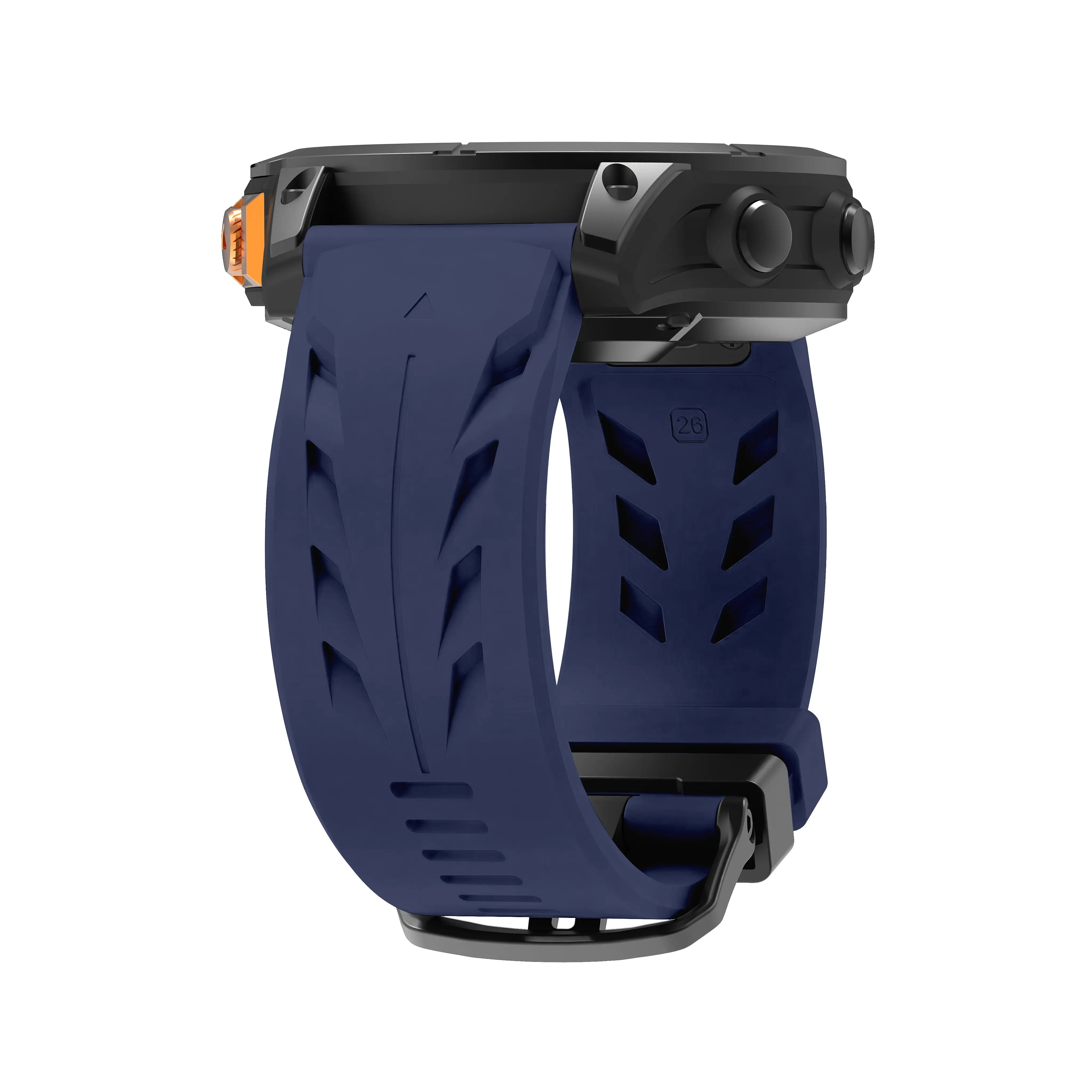 Garmin Fenix 5x/6x Race Silicone Strap (Dark Blue)