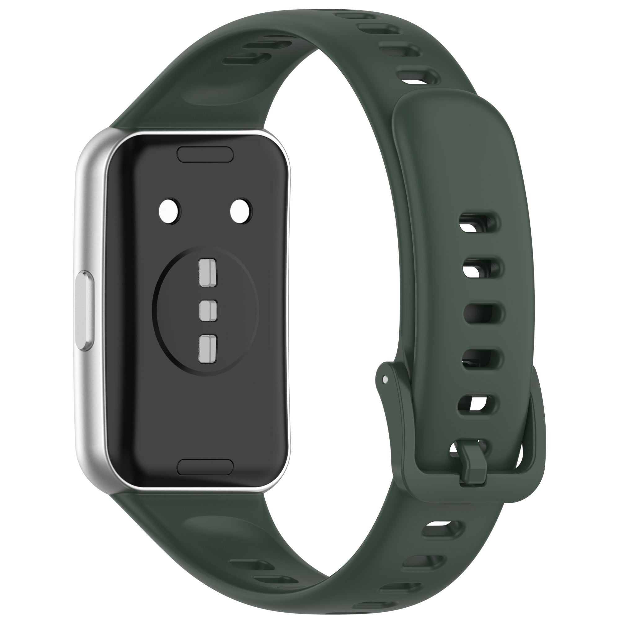 Bracelet silicone Huawei Band 11 Pro (vert foncé)