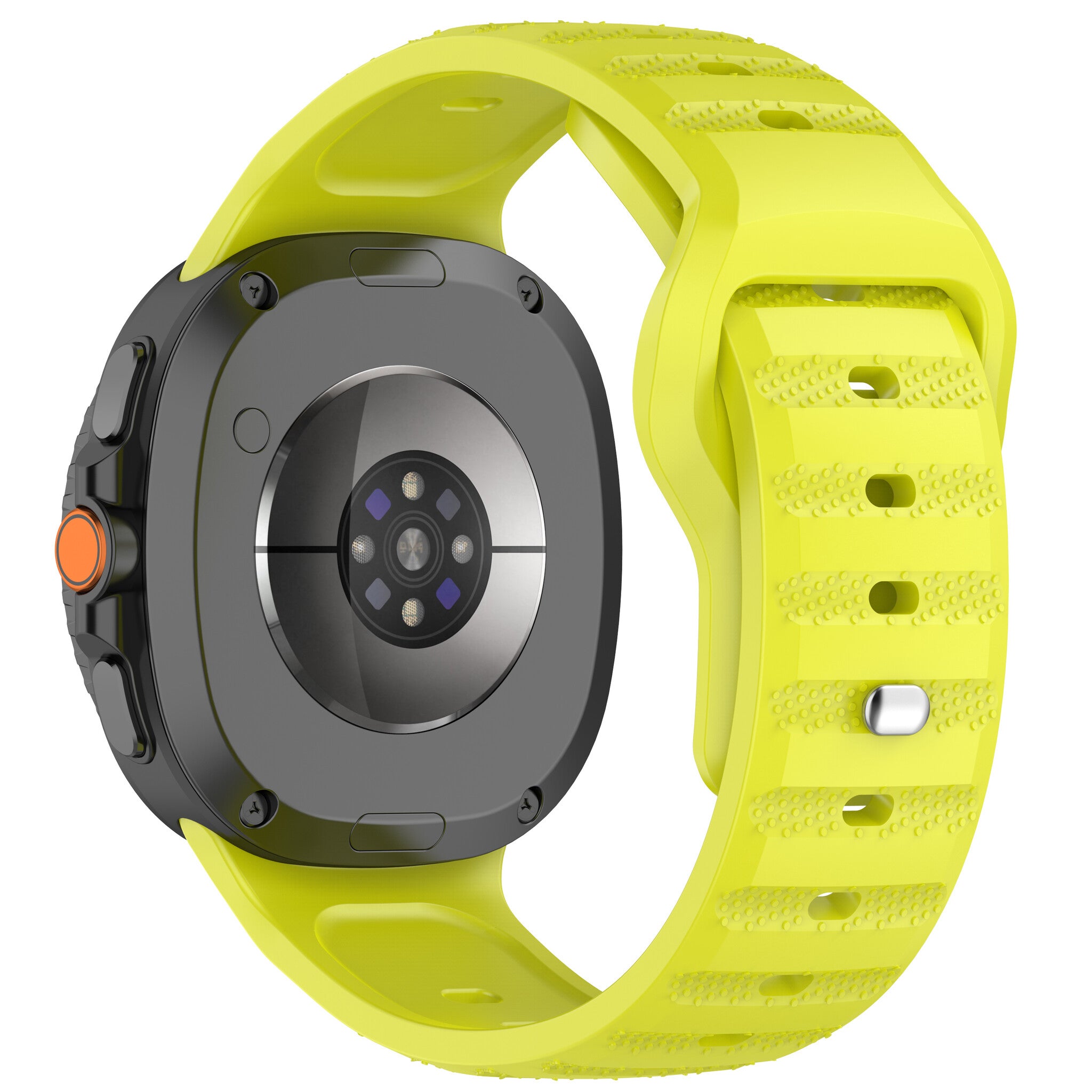 Samsung Galaxy Watch 8 - 44mm Outdoor Silicone Strap (Lime)
